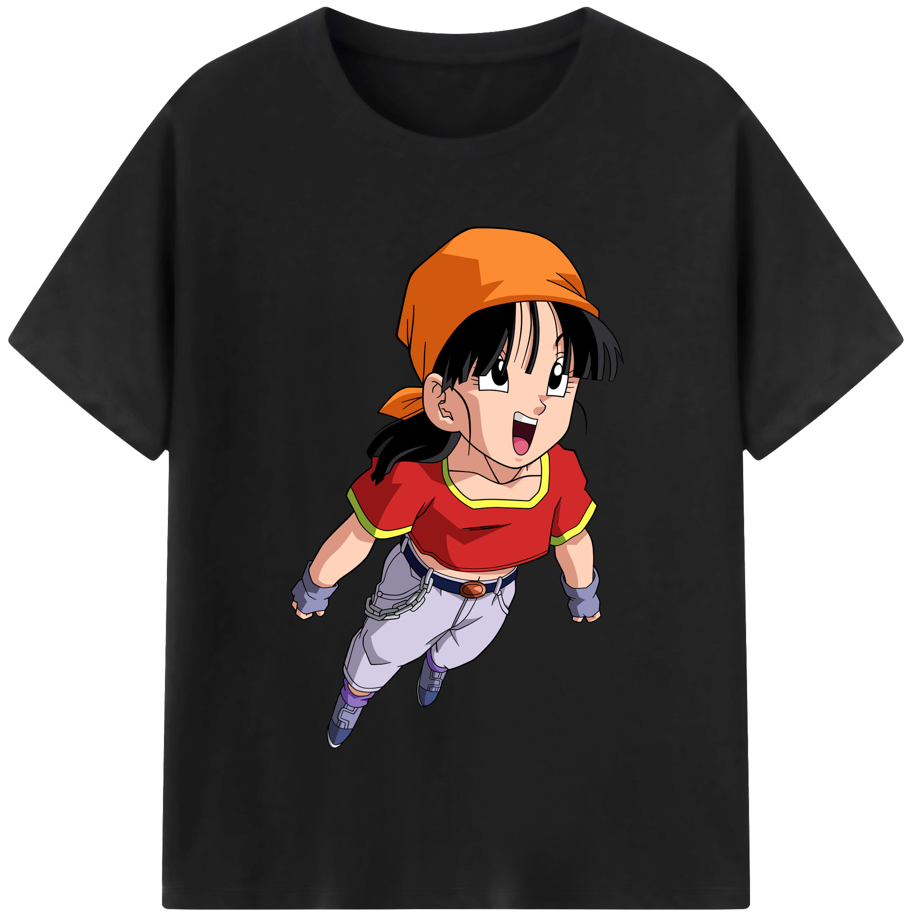 （画像用） ドラゴンボール パン DRAGON BALL Pan レディースカジュアルプリントTシャツ（綿100％）