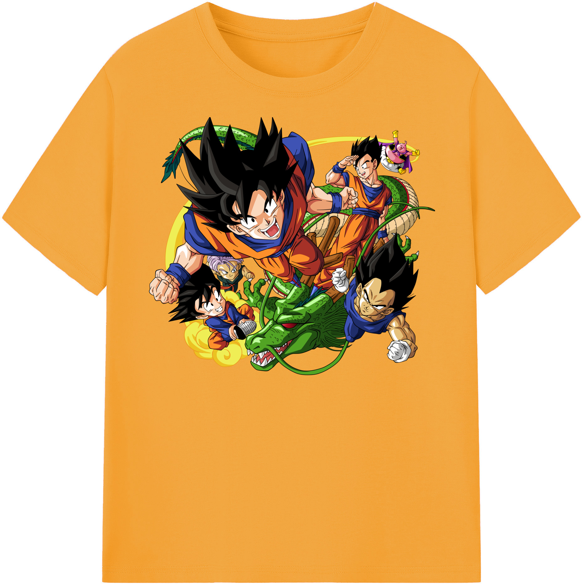 （画像用） ドラゴンボール DRAGON BALL レディースカジュアルプリントTシャツ（綿100％）