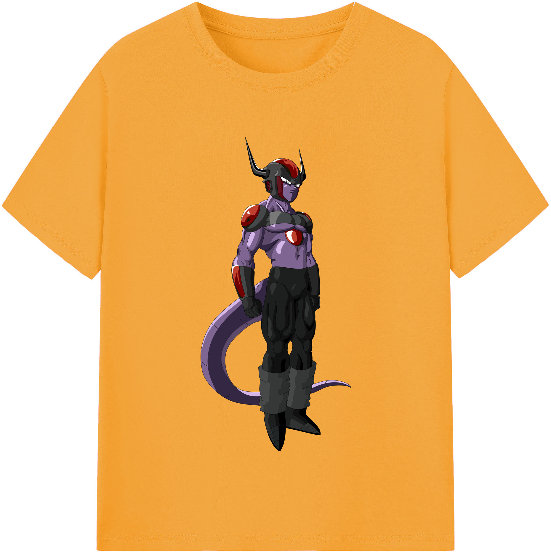 （画像用） ドラゴンボール フリーザ DRAGON BALL Frieza レディースカジュアルプリントTシャツ（綿100％）