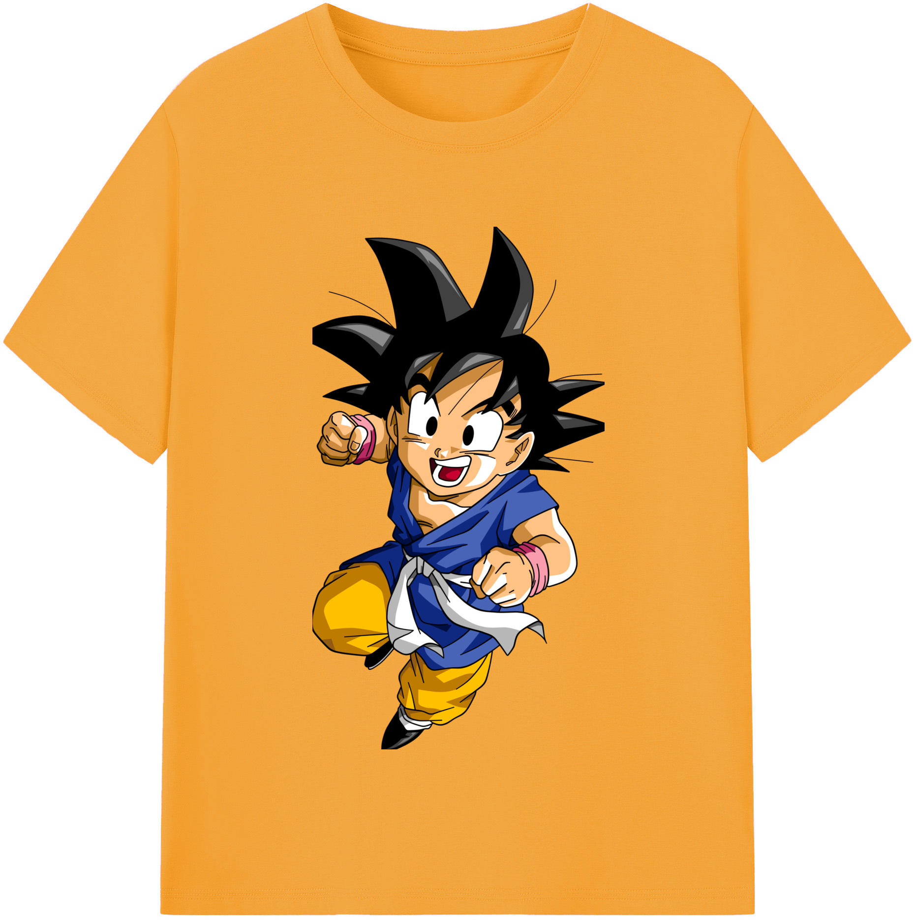 （画像用） ドラゴンボール 孫悟天 そん ごてん DRAGON BALL Son Goten レディースカジュアルプリントTシャツ（綿100％）