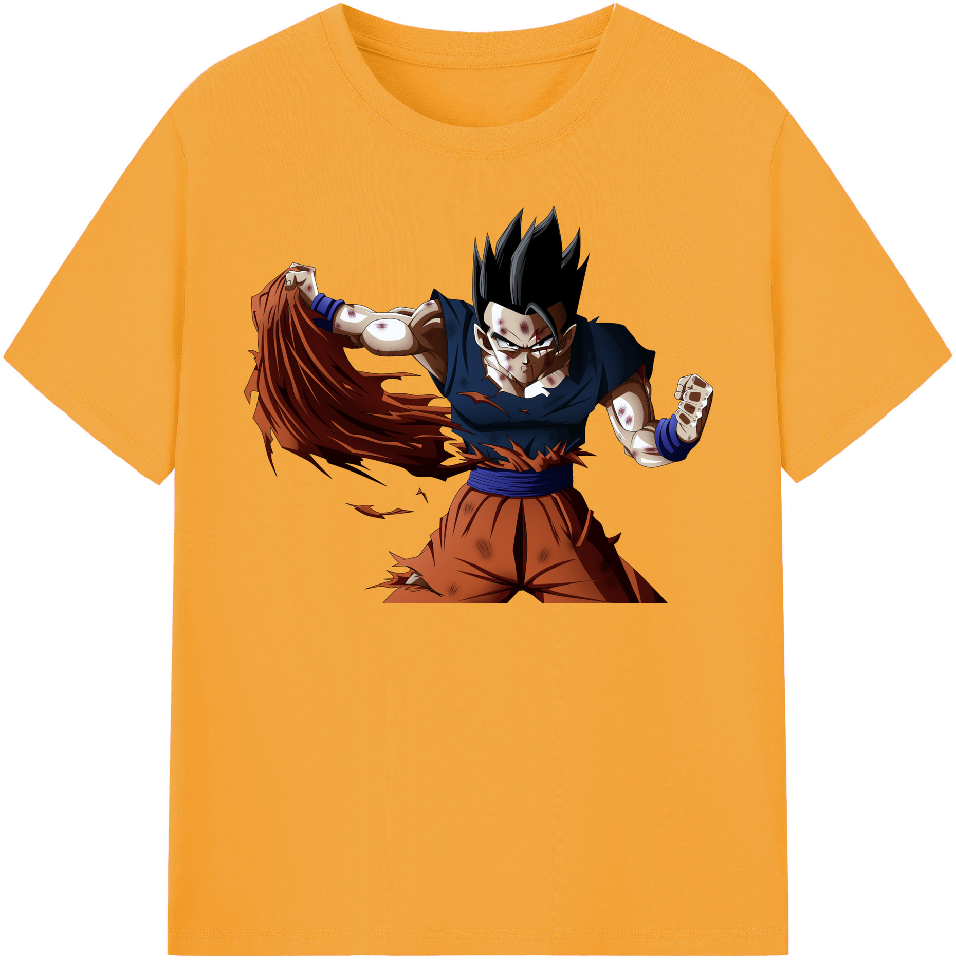 （画像用） ドラゴンボール ベジータ四世（Bejīta Yonsei）DRAGON BALL Vegeta IV レディースカジュアルプリントTシャツ（綿100％）