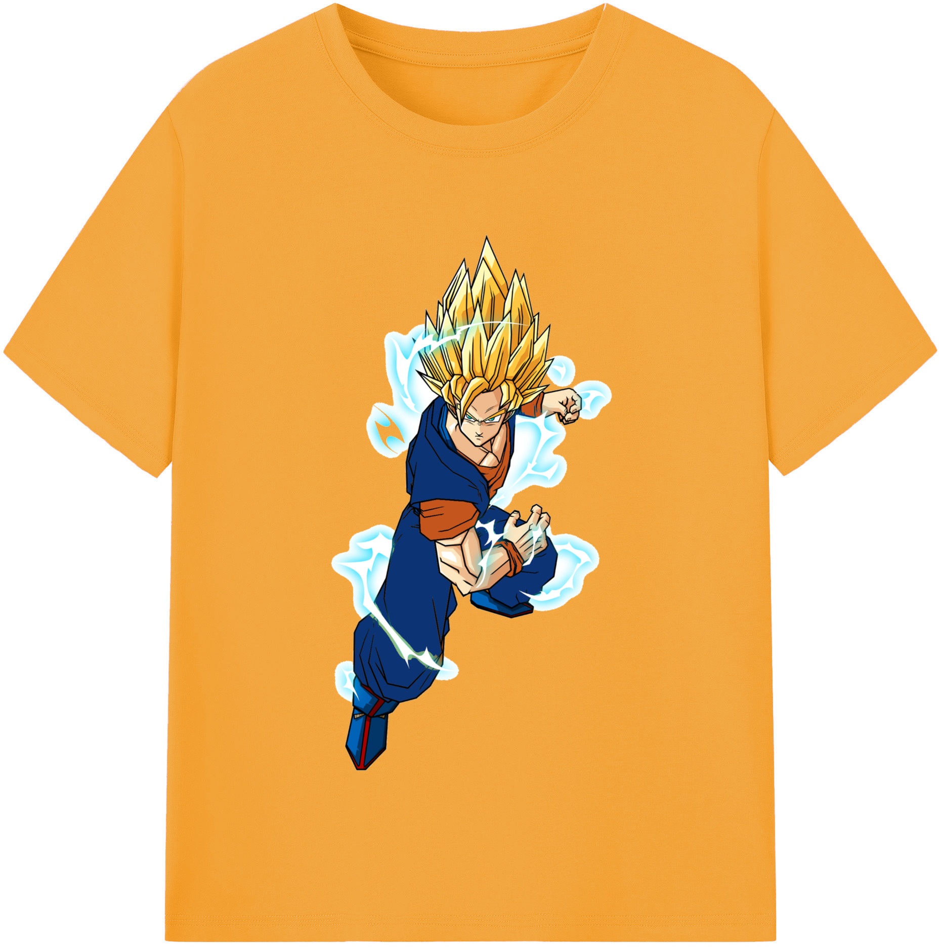 （画像用） ドラゴンボール 孫 悟飯（そんごはん）DRAGON BALL Son Gohan レディースカジュアルプリントTシャツ（綿100％）