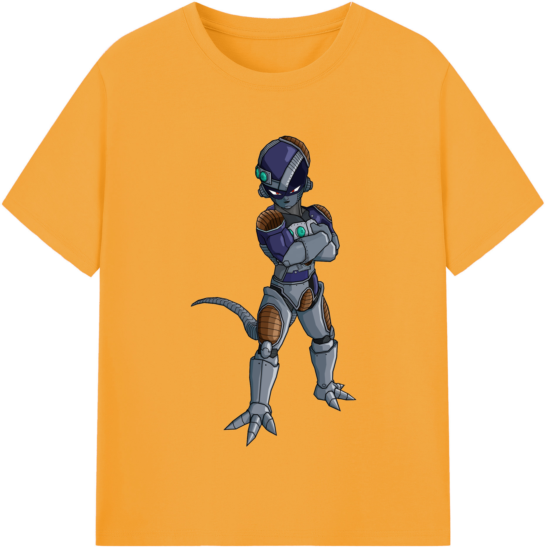 （画像用） ドラゴンボール フリーザ DRAGON BALL Frieza レディースカジュアルプリントTシャツ（綿100％）