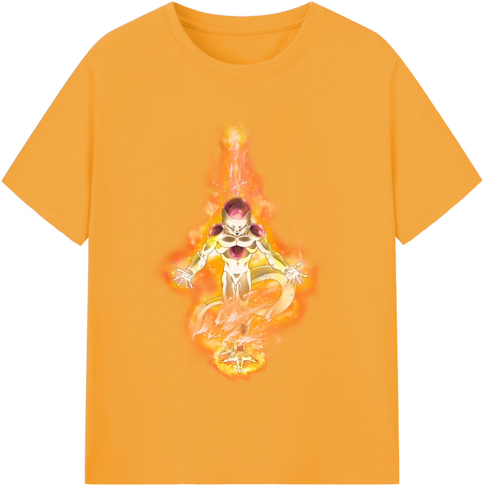 （画像用） ドラゴンボール フリーザ DRAGON BALL Frieza レディースカジュアルプリントTシャツ（綿100％）