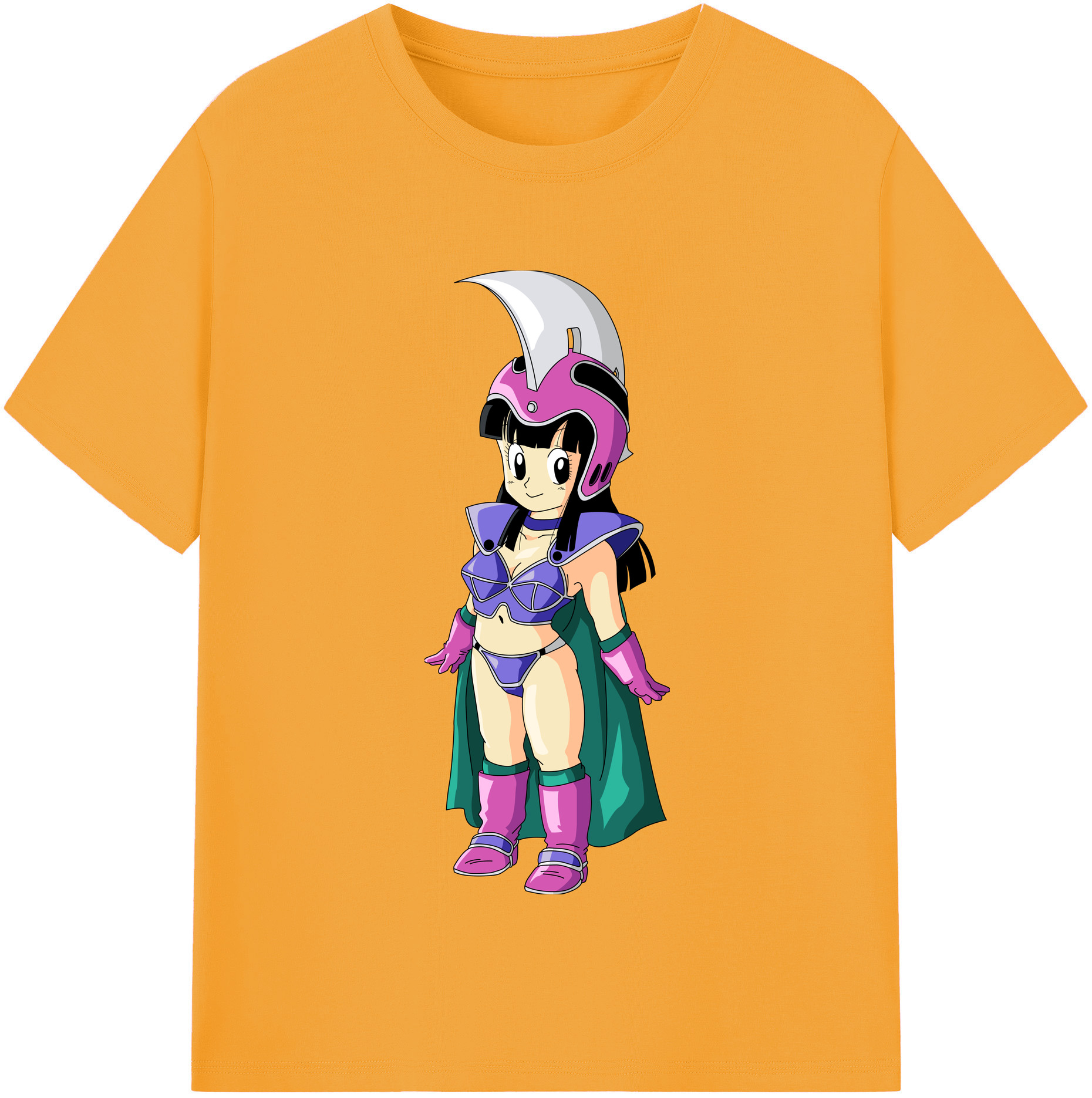 （画像用） ドラゴンボール チチ DRAGON BALL Chichi レディースカジュアルプリントTシャツ（綿100％）