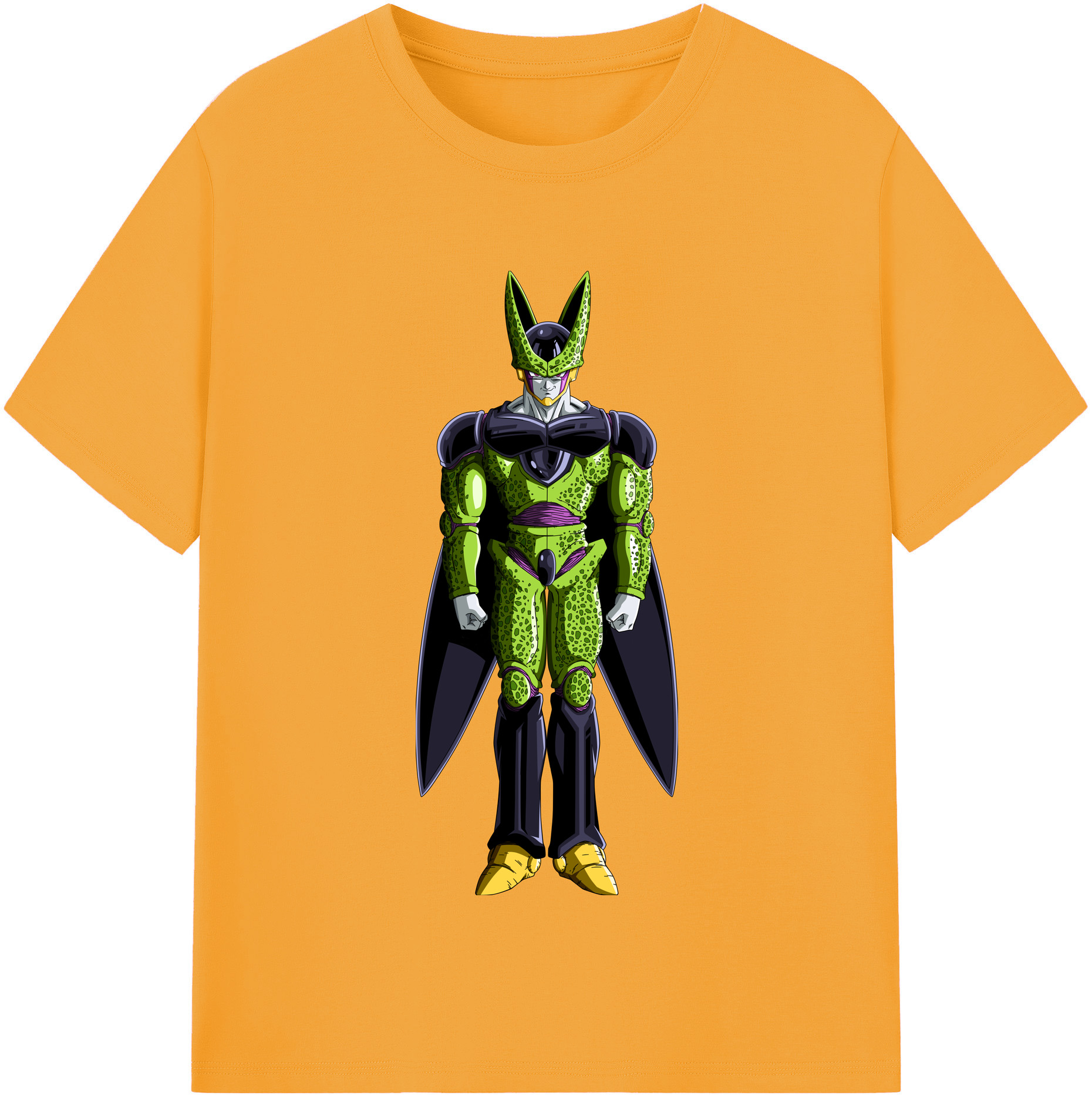 （画像用） ドラゴンボール セル DRAGON BALL Cell レディースカジュアルプリントTシャツ（綿100％）