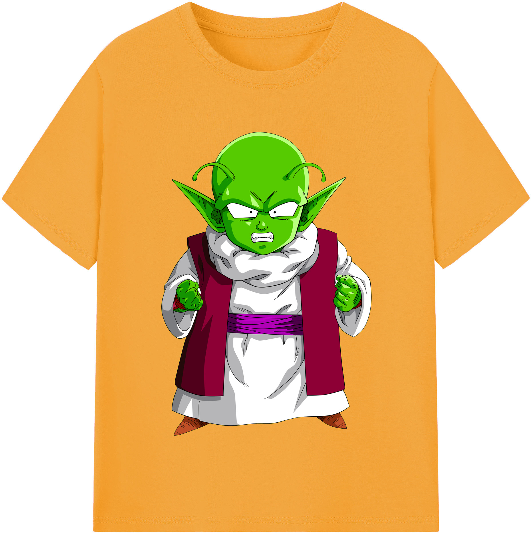 （画像用） ドラゴンボール ピッコロ DRAGON BALL Piccolo レディースカジュアルプリントTシャツ（綿100％）