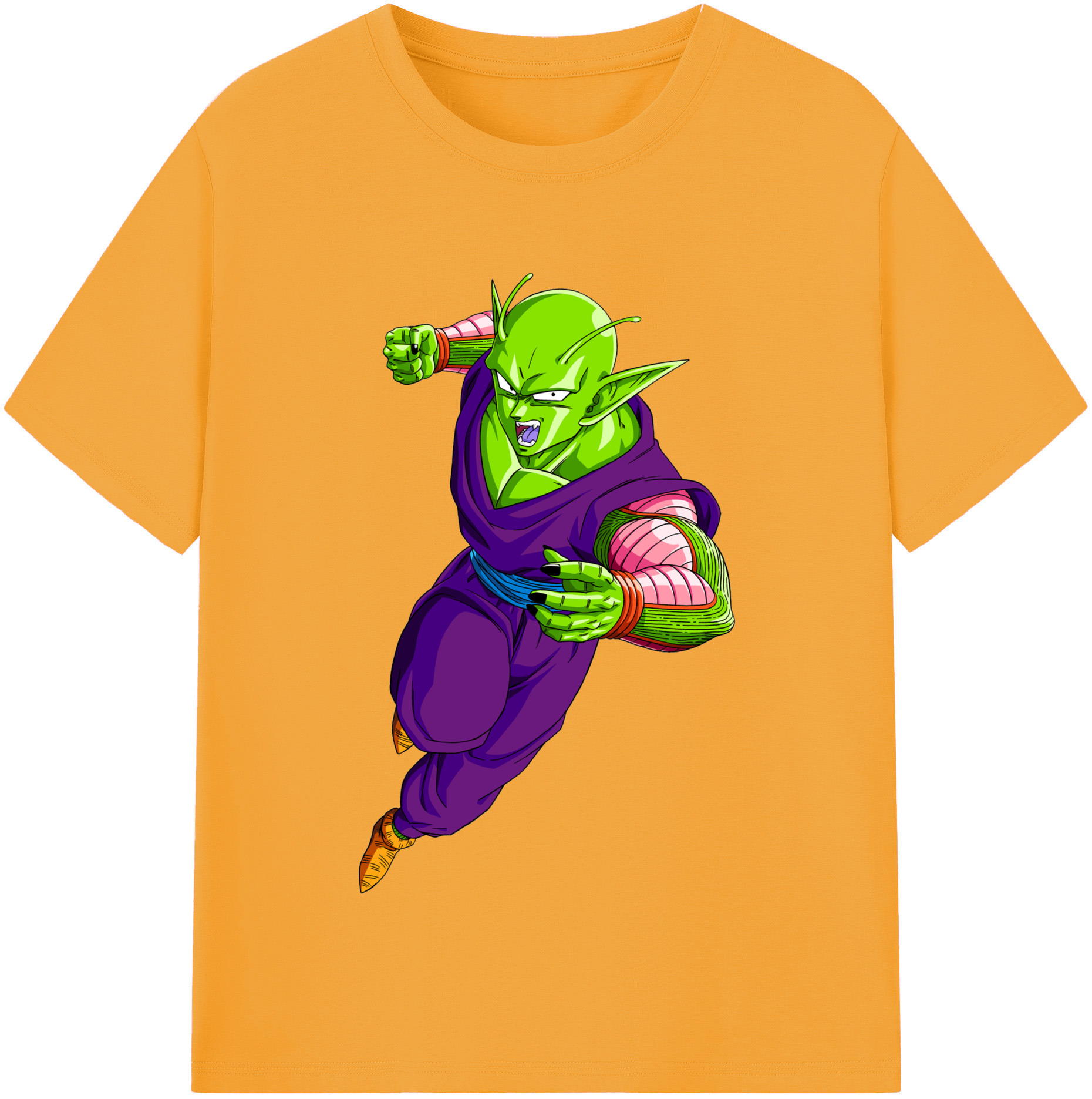 （画像用） ドラゴンボール ピッコロ DRAGON BALL Piccolo レディースカジュアルプリントTシャツ（綿100％）