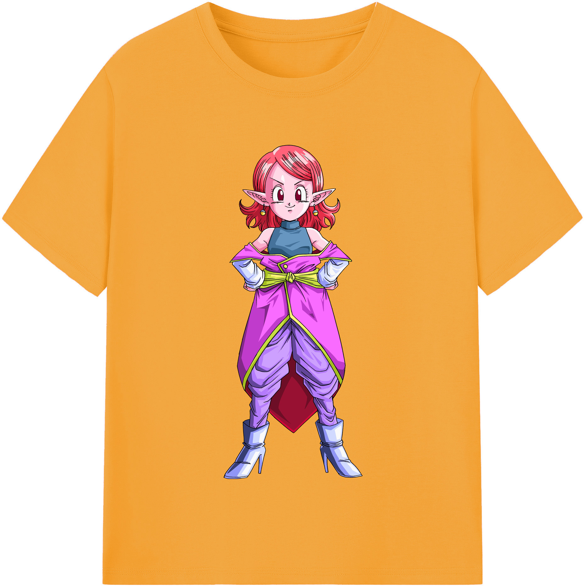 （画像用） ドラゴンボール DRAGON BALL レディースカジュアルプリントTシャツ（綿100％）