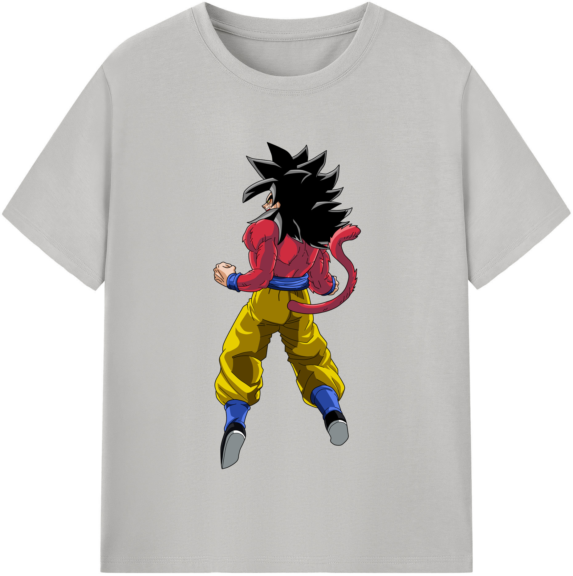 （画像用） ドラゴンボール 孫悟空（そん ごくう）Son Goku カカロット DRAGON BALL Kakarotto レディースカジュアルプリントTシャツ（綿100％）