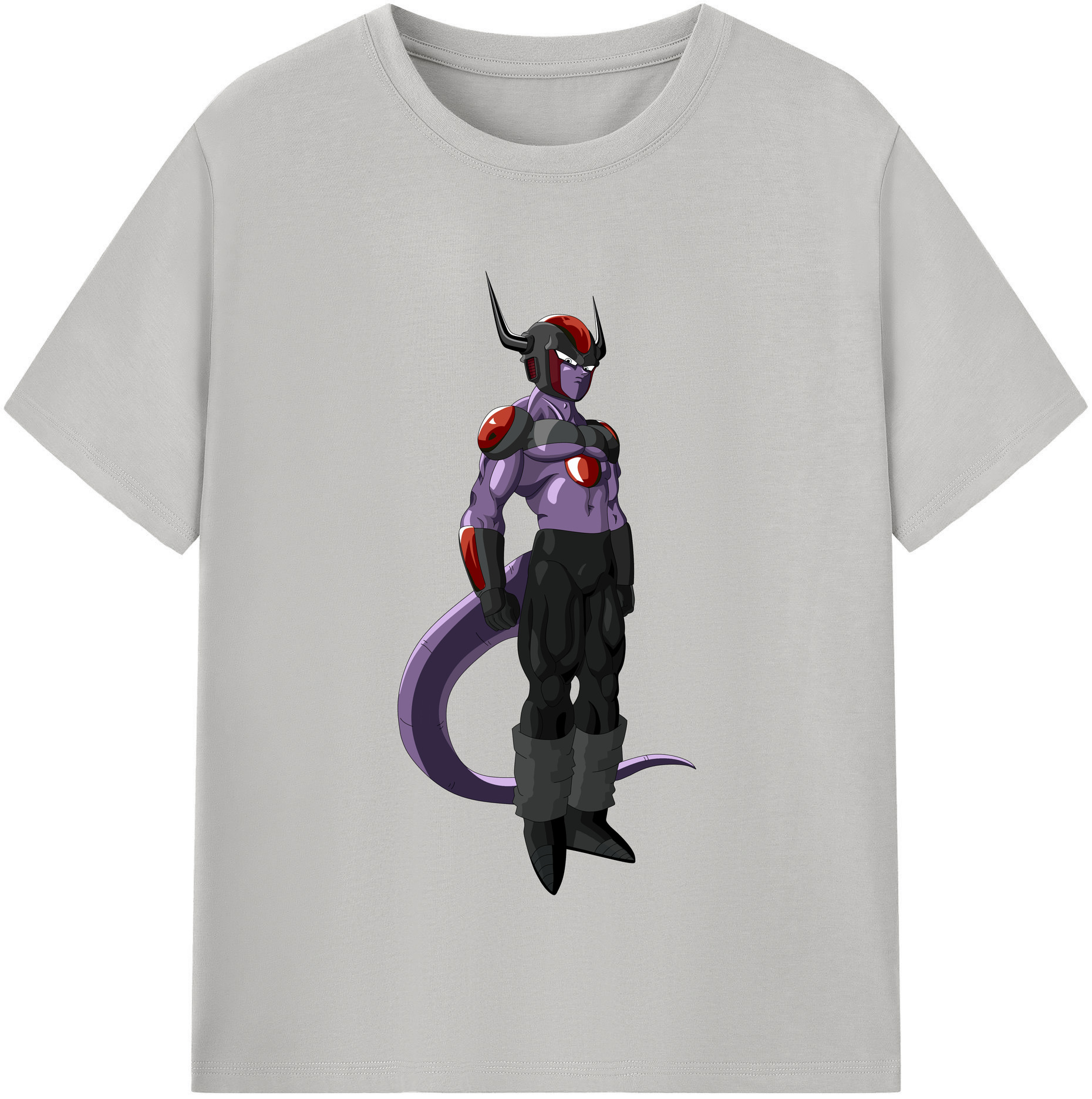 （画像用） ドラゴンボール フリーザ DRAGON BALL Frieza レディースカジュアルプリントTシャツ（綿100％）