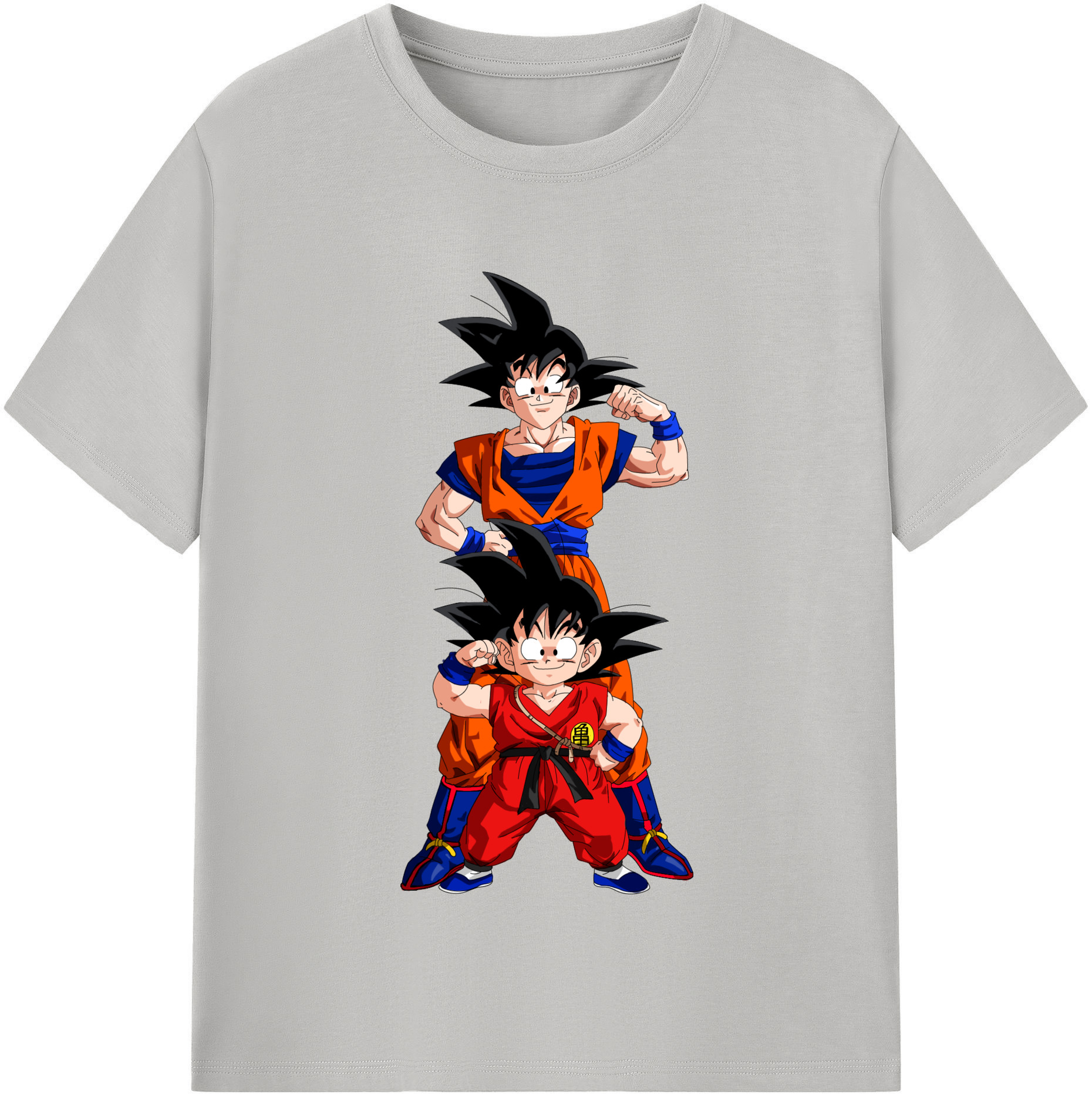 （画像用） ドラゴンボール 孫悟空（そん ごくう）Son Goku カカロット DRAGON BALL Kakarotto レディースカジュアルプリントTシャツ（綿100％）