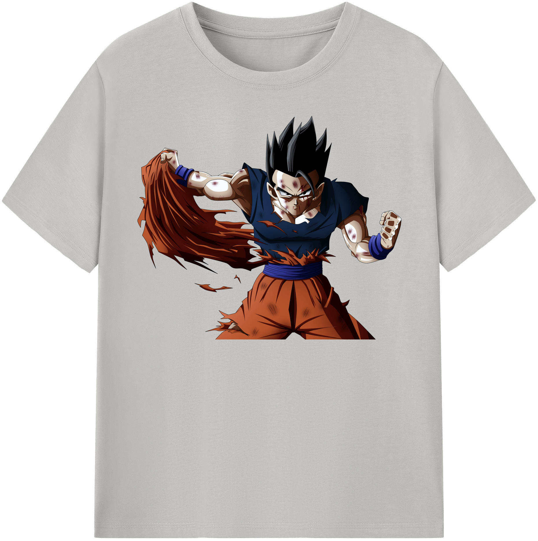 （画像用） ドラゴンボール ベジータ四世（Bejīta Yonsei）DRAGON BALL Vegeta IV レディースカジュアルプリントTシャツ（綿100％）