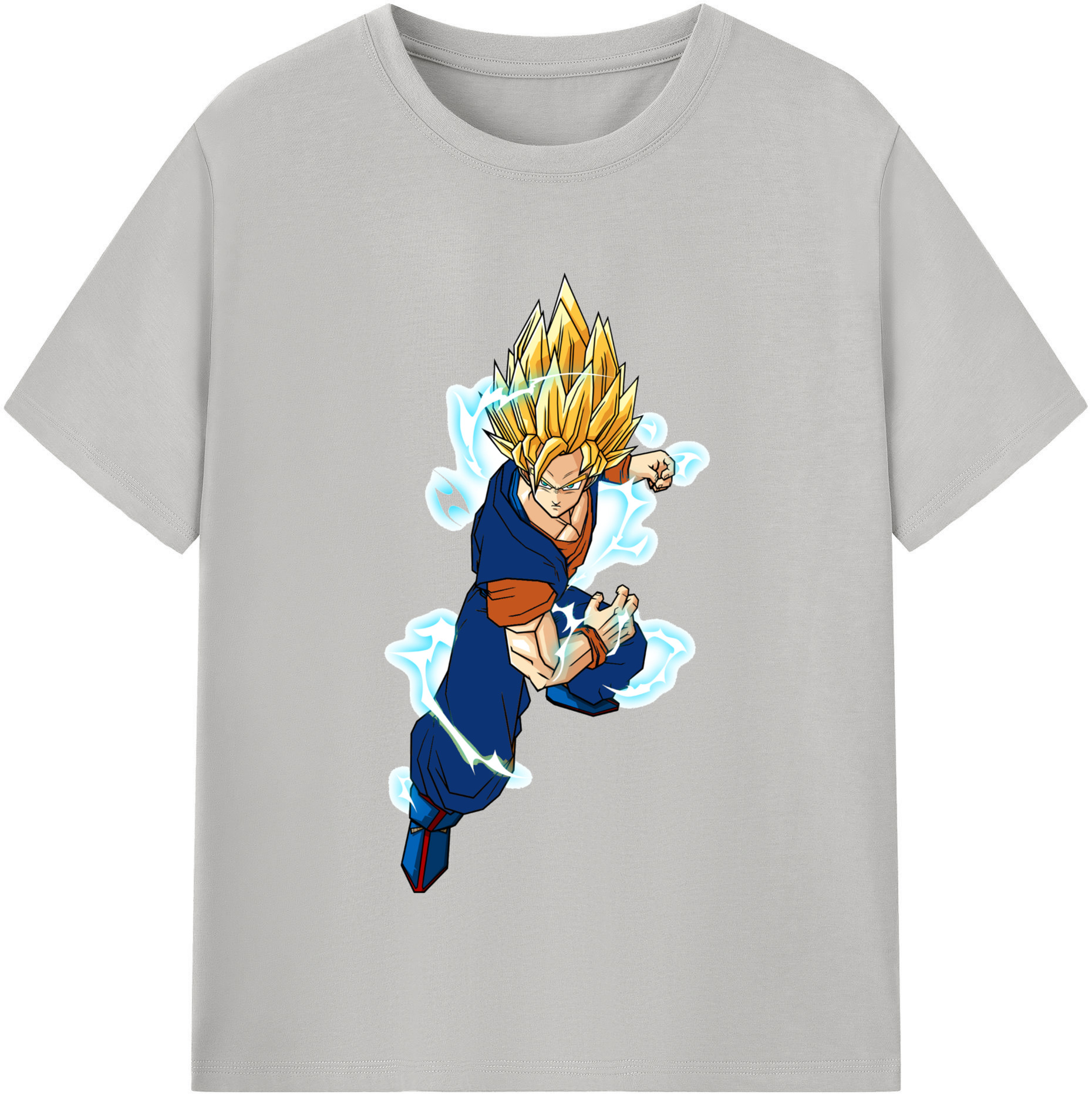 （画像用） ドラゴンボール 孫 悟飯（そんごはん）DRAGON BALL Son Gohan レディースカジュアルプリントTシャツ（綿100％）