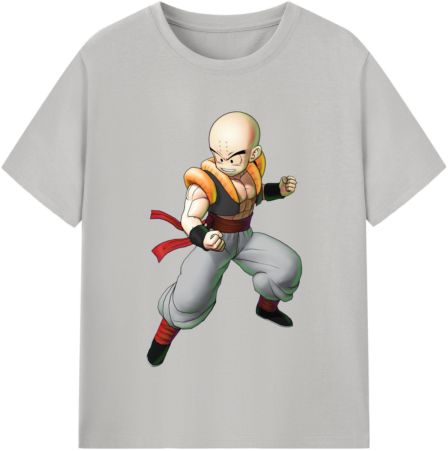 （画像用） ドラゴンボール クリリン DRAGON BALL krillin レディースカジュアルプリントTシャツ（綿100％）
