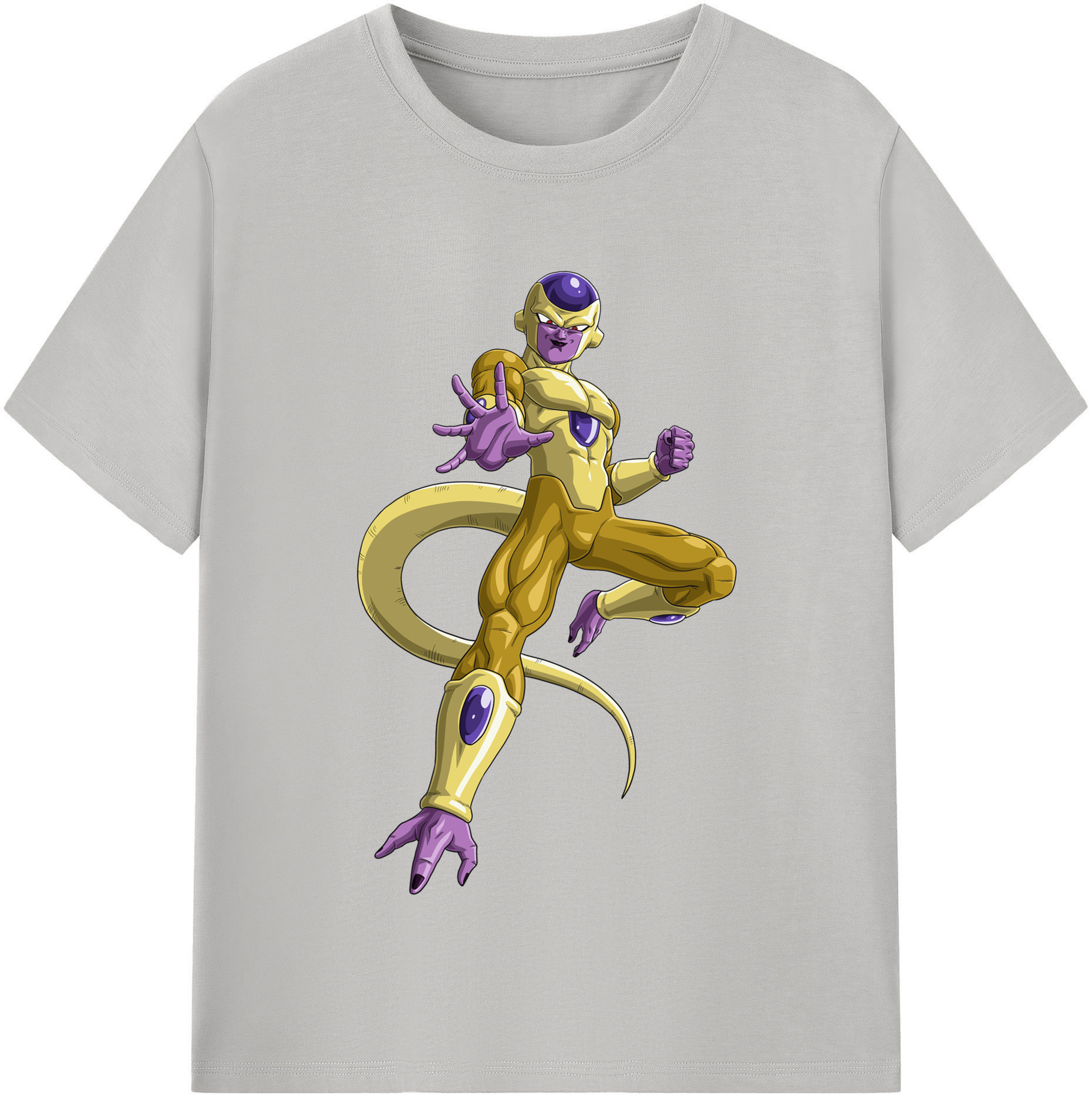 （画像用） ドラゴンボール フリーザ DRAGON BALL Frieza レディースカジュアルプリントTシャツ（綿100％）