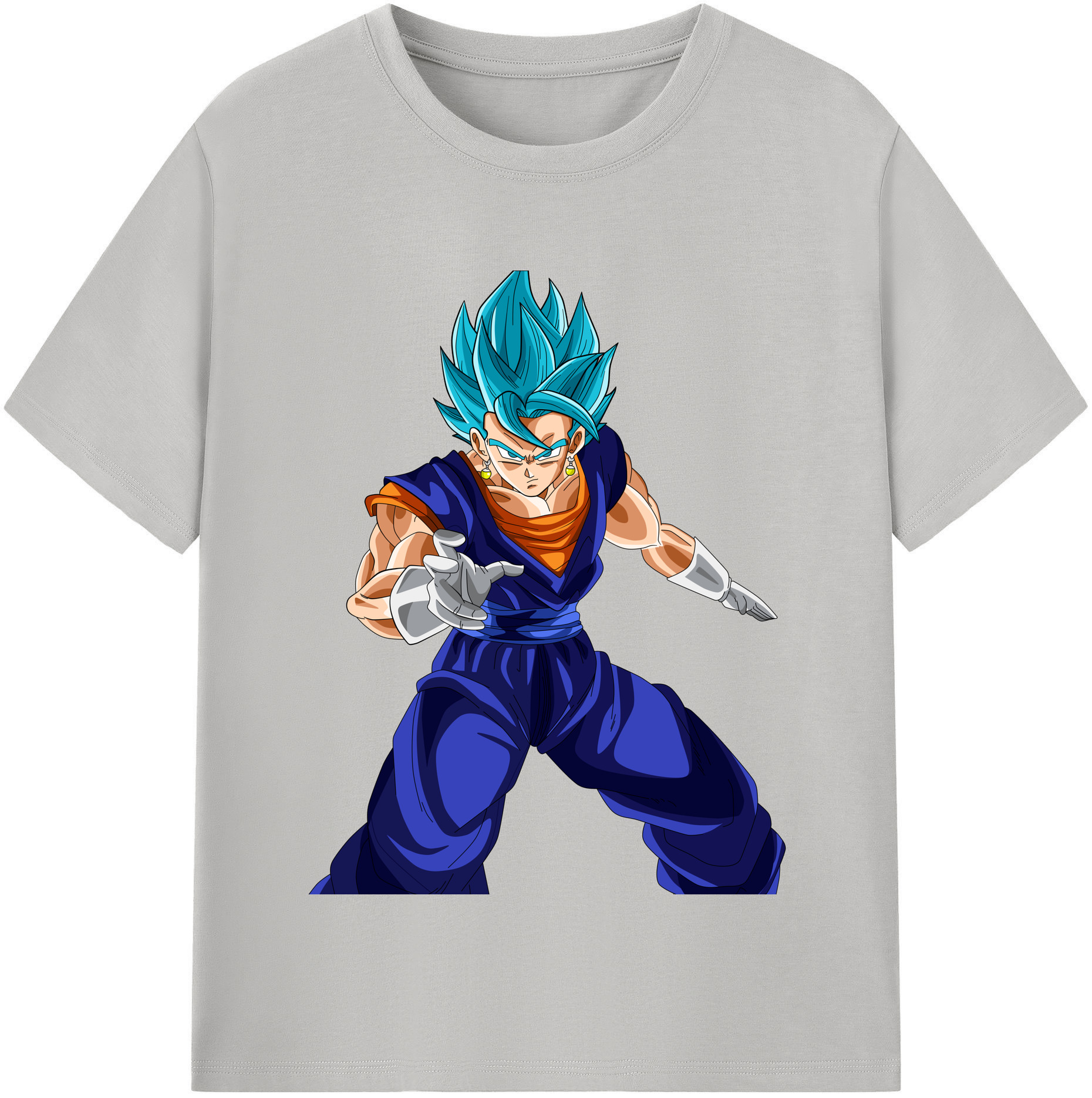（画像用） ドラゴンボール ベジット DRAGON BALL Vegetto レディースカジュアルプリントTシャツ（綿100％）