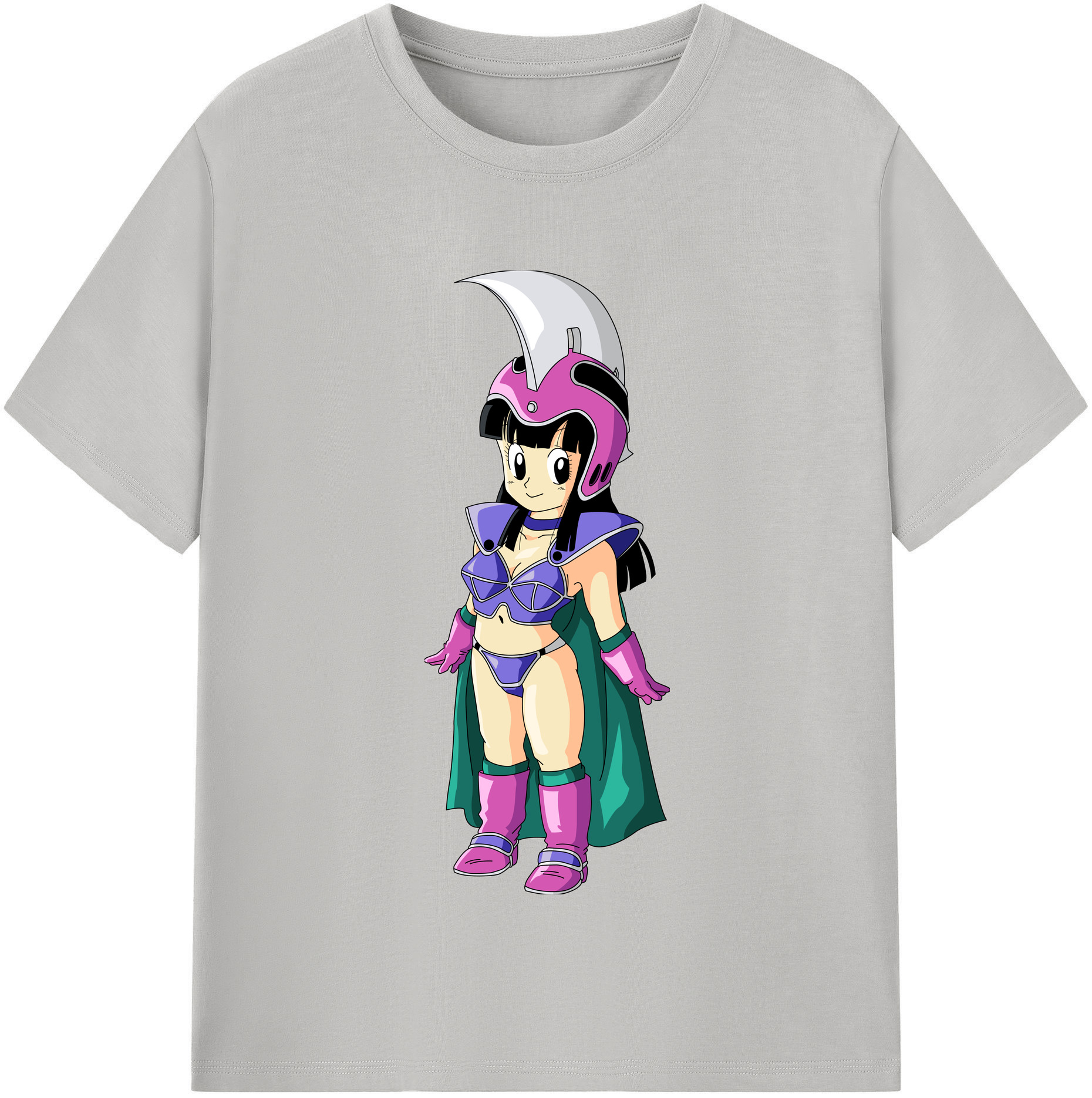 （画像用） ドラゴンボール チチ DRAGON BALL Chichi レディースカジュアルプリントTシャツ（綿100％）