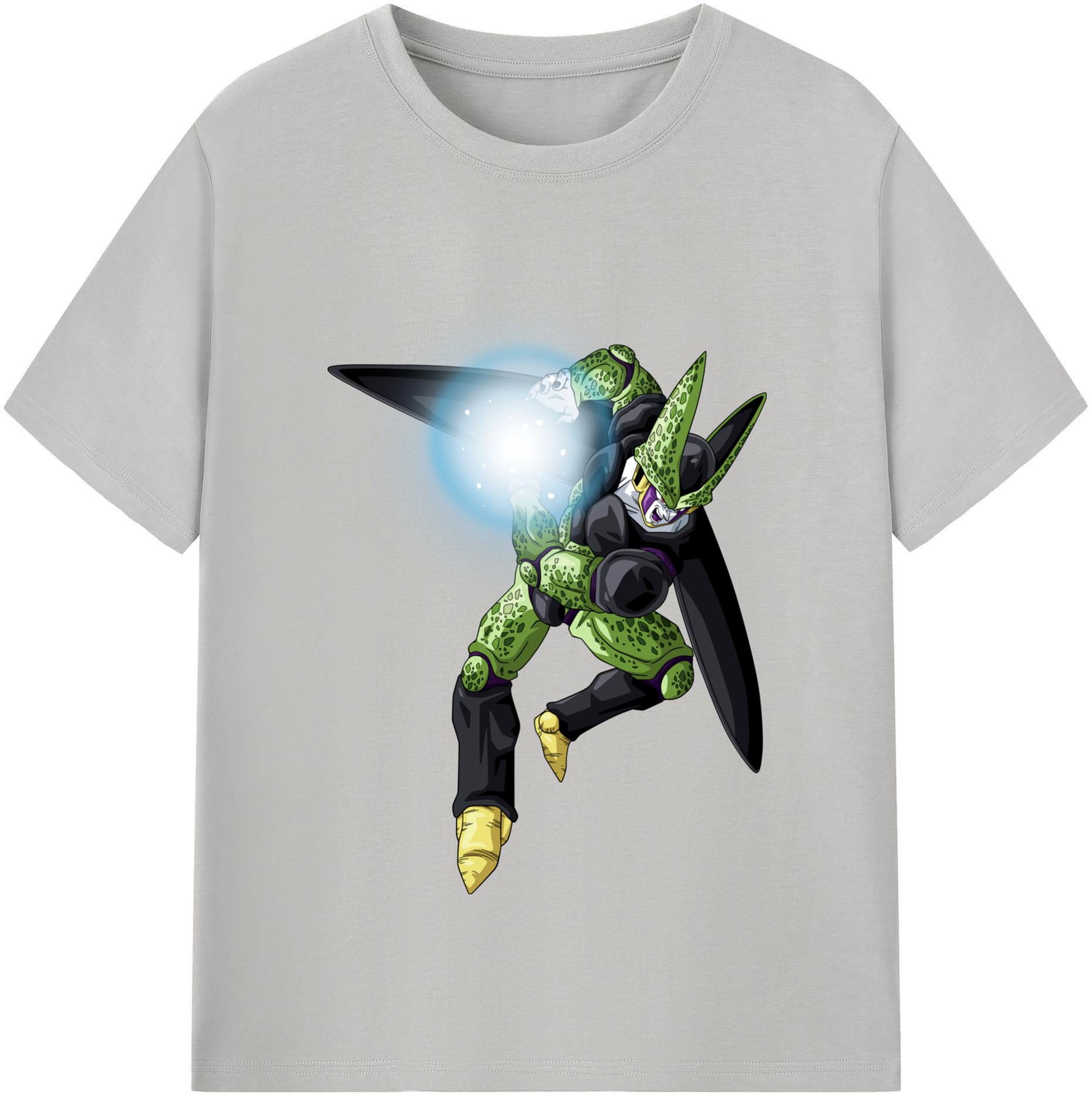 （画像用） ドラゴンボール セル DRAGON BALL Cell レディースカジュアルプリントTシャツ（綿100％）