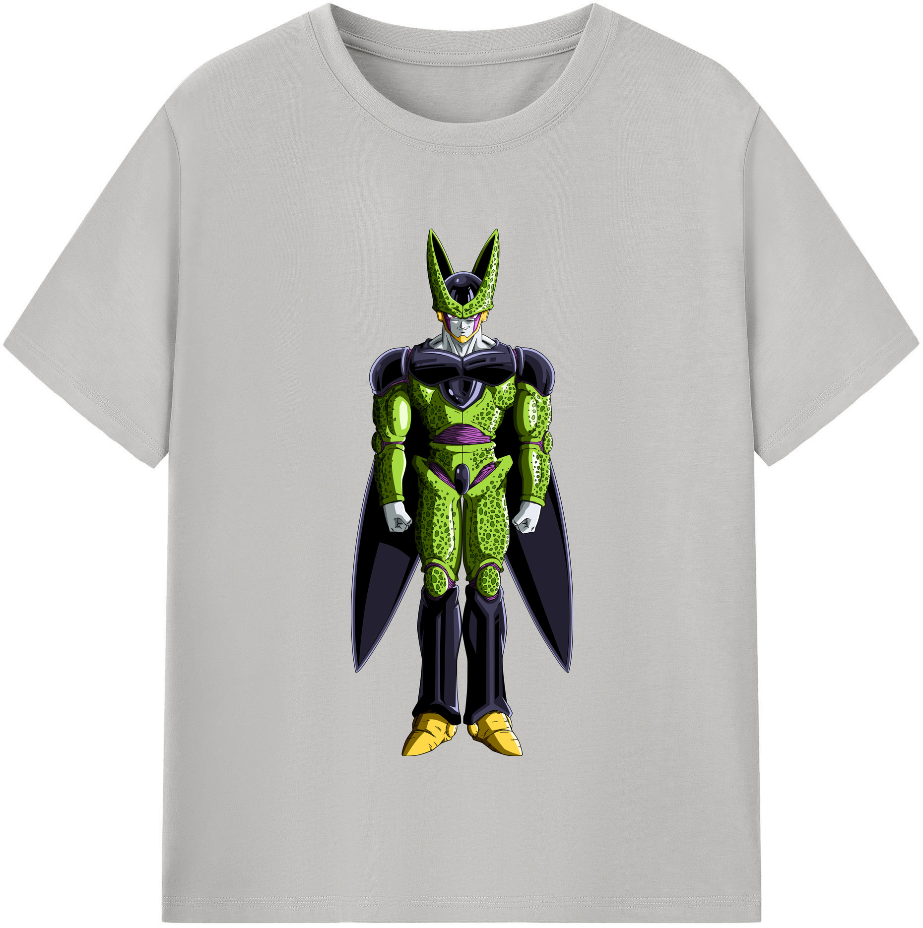 （画像用） ドラゴンボール セル DRAGON BALL Cell レディースカジュアルプリントTシャツ（綿100％）