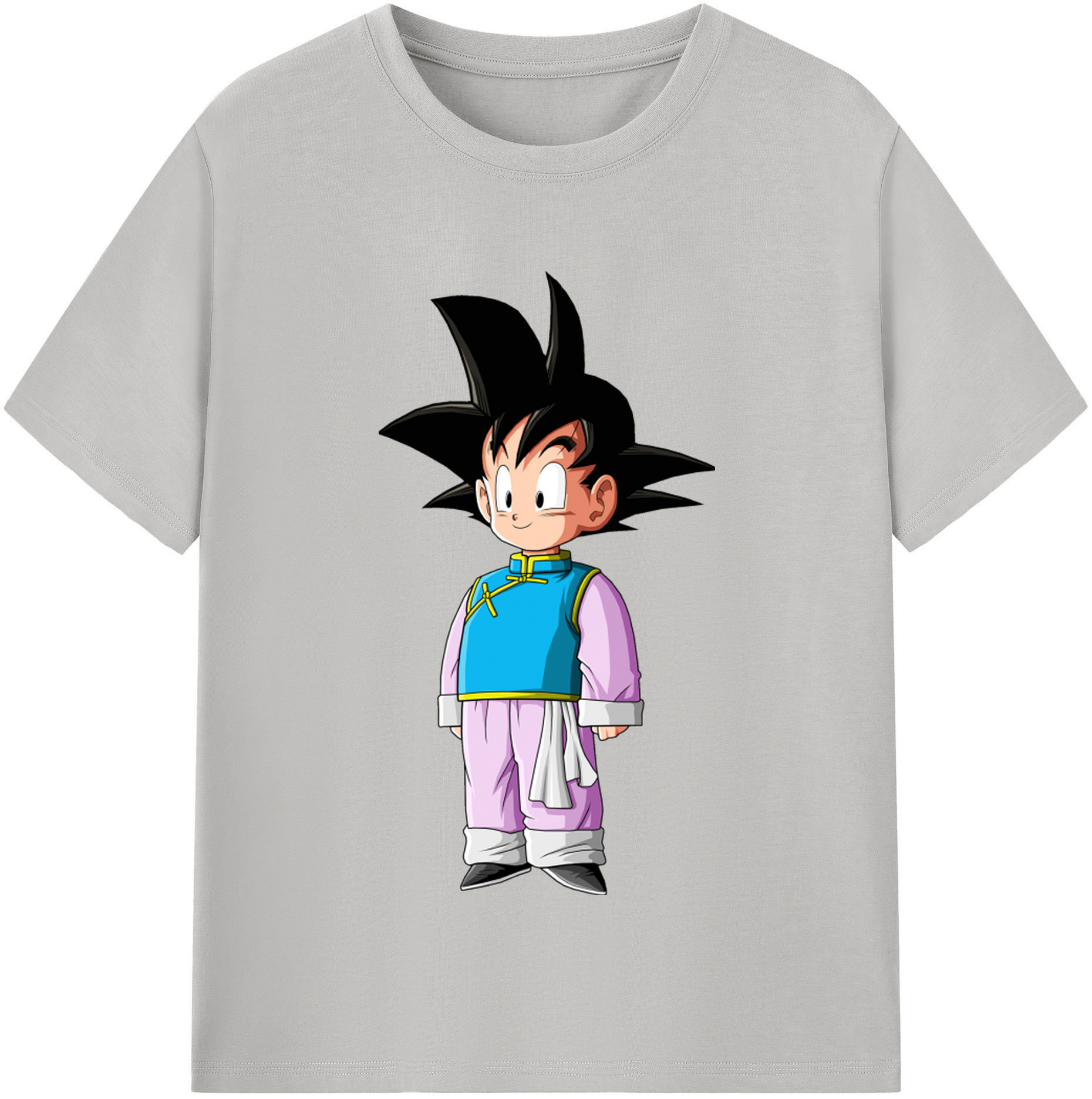 （画像用） ドラゴンボール 孫悟空（そん ごくう）Son Goku カカロット DRAGON BALL Kakarotto レディースカジュアルプリントTシャツ（綿100％）