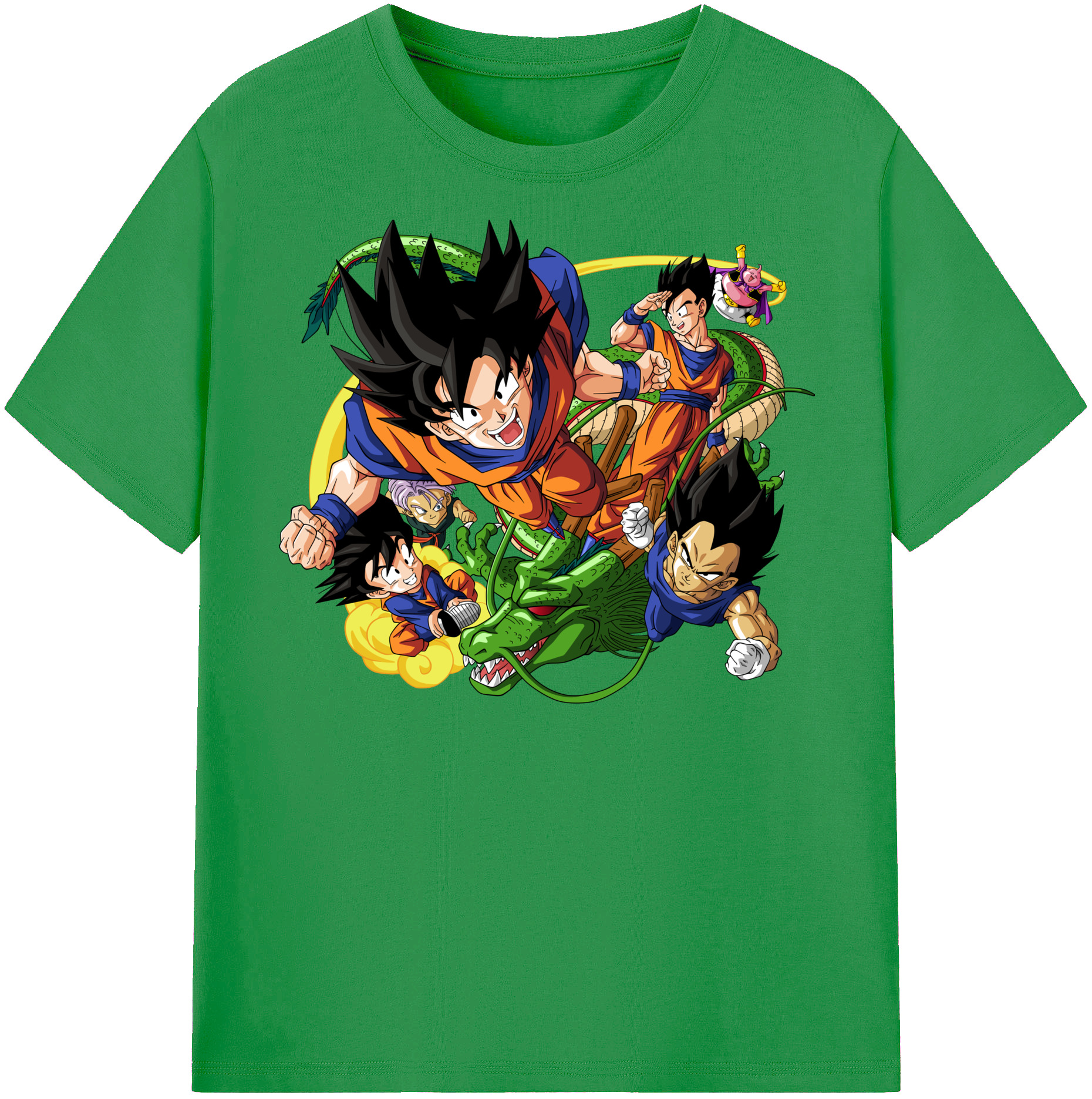 （画像用） ドラゴンボール DRAGON BALL レディースカジュアルプリントTシャツ（綿100％）