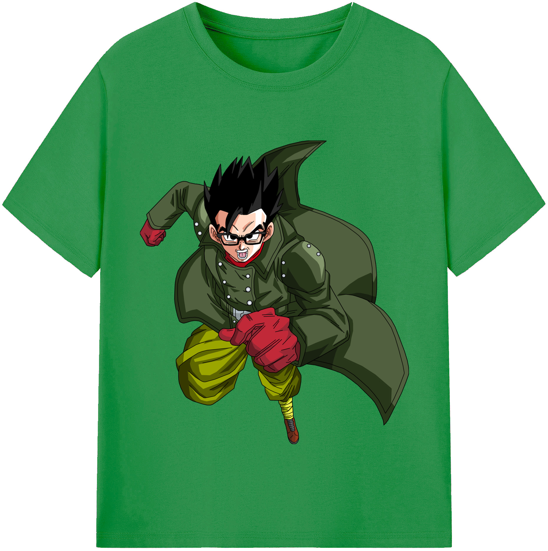 （画像用） ドラゴンボール 孫 悟飯（そんごはん）DRAGON BALL Son Gohan レディースカジュアルプリントTシャツ（綿100％）