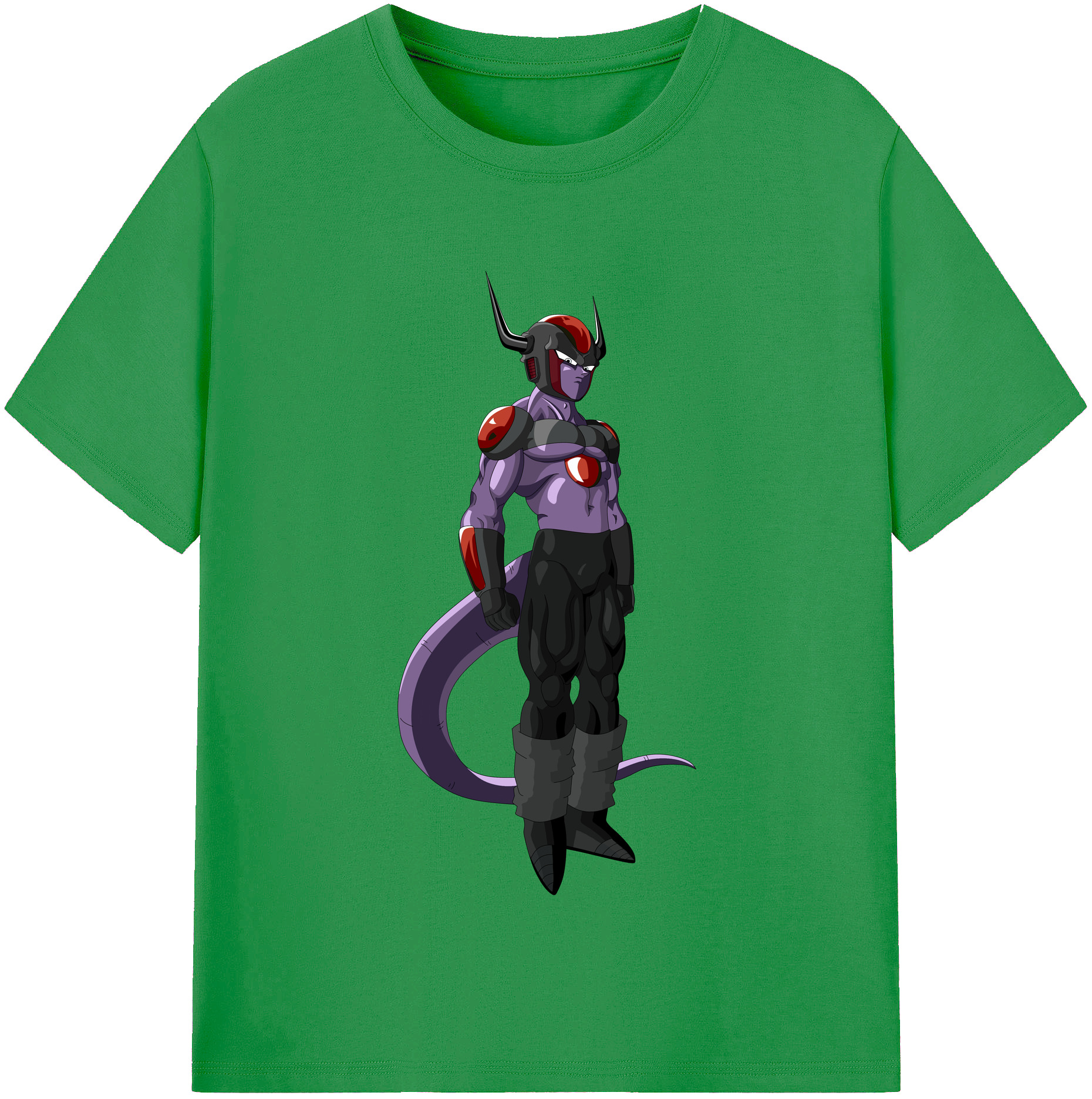 （画像用） ドラゴンボール フリーザ DRAGON BALL Frieza レディースカジュアルプリントTシャツ（綿100％）
