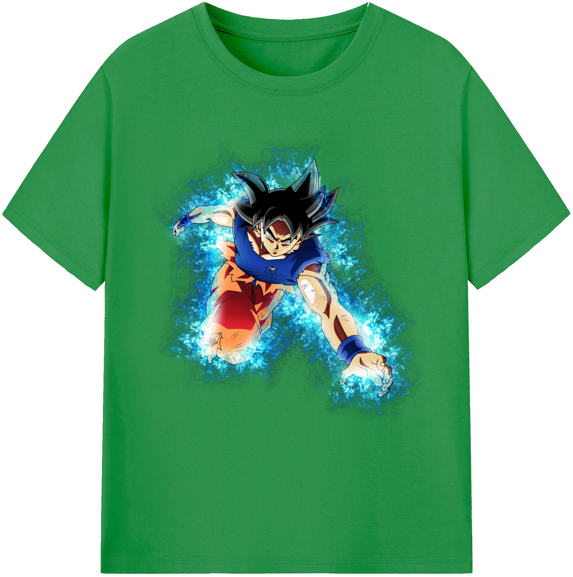 （画像用） ドラゴンボール 孫悟空（そん ごくう）Son Goku カカロット DRAGON BALL Kakarotto レディースカジュアルプリントTシャツ（綿100％）