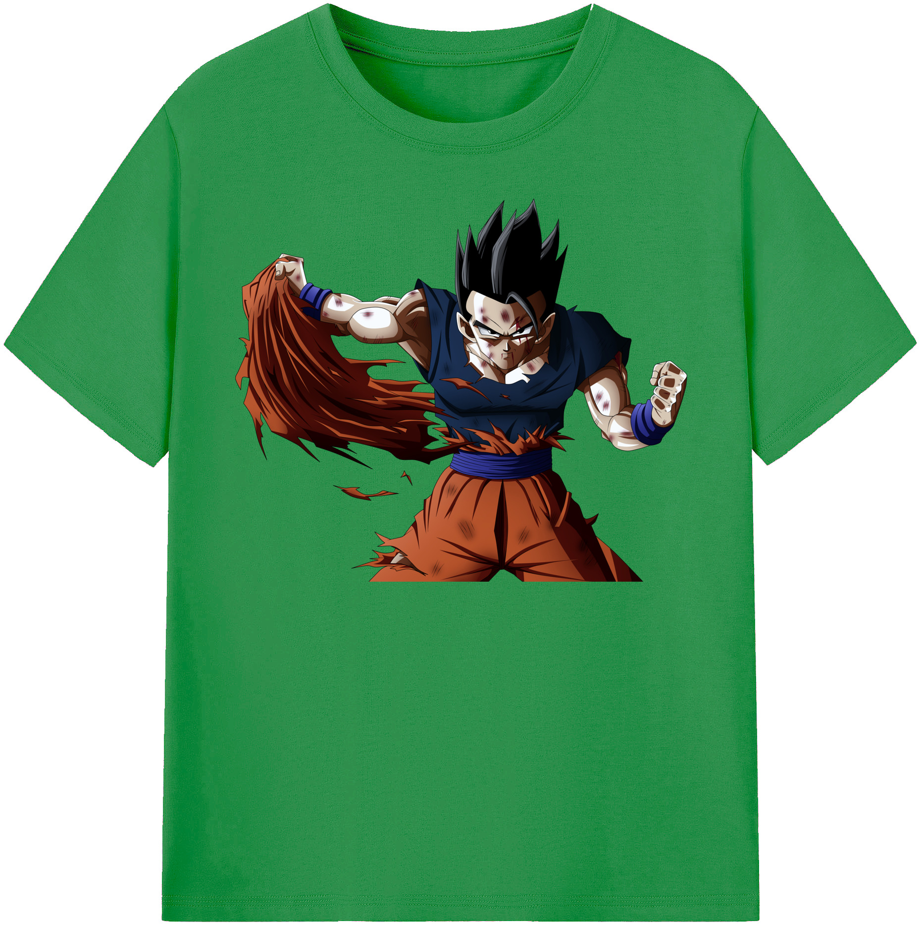 （画像用） ドラゴンボール ベジータ四世（Bejīta Yonsei）DRAGON BALL Vegeta IV レディースカジュアルプリントTシャツ（綿100％）