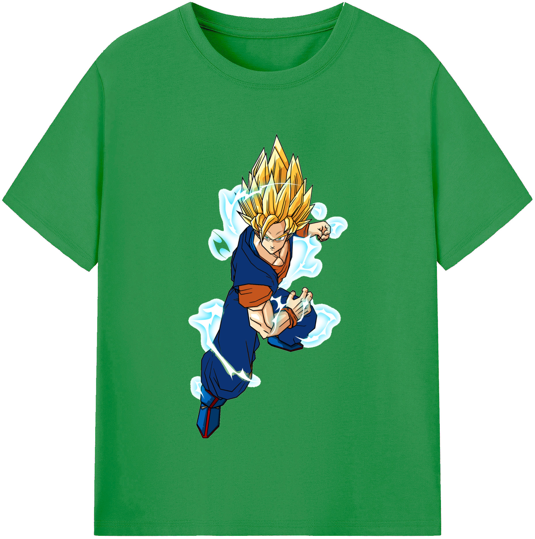 （画像用） ドラゴンボール 孫 悟飯（そんごはん）DRAGON BALL Son Gohan レディースカジュアルプリントTシャツ（綿100％）