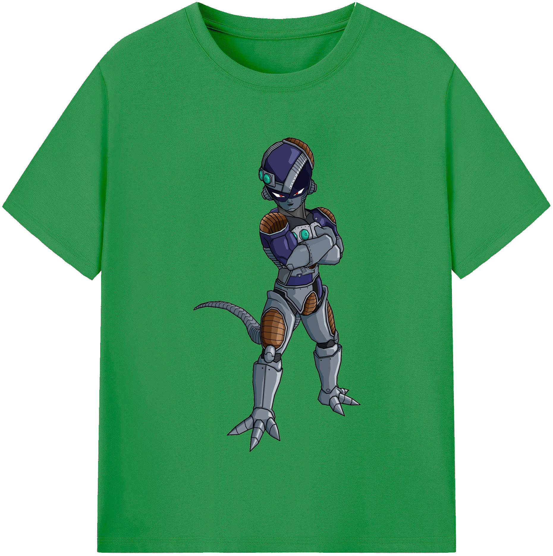 （画像用） ドラゴンボール フリーザ DRAGON BALL Frieza レディースカジュアルプリントTシャツ（綿100％）