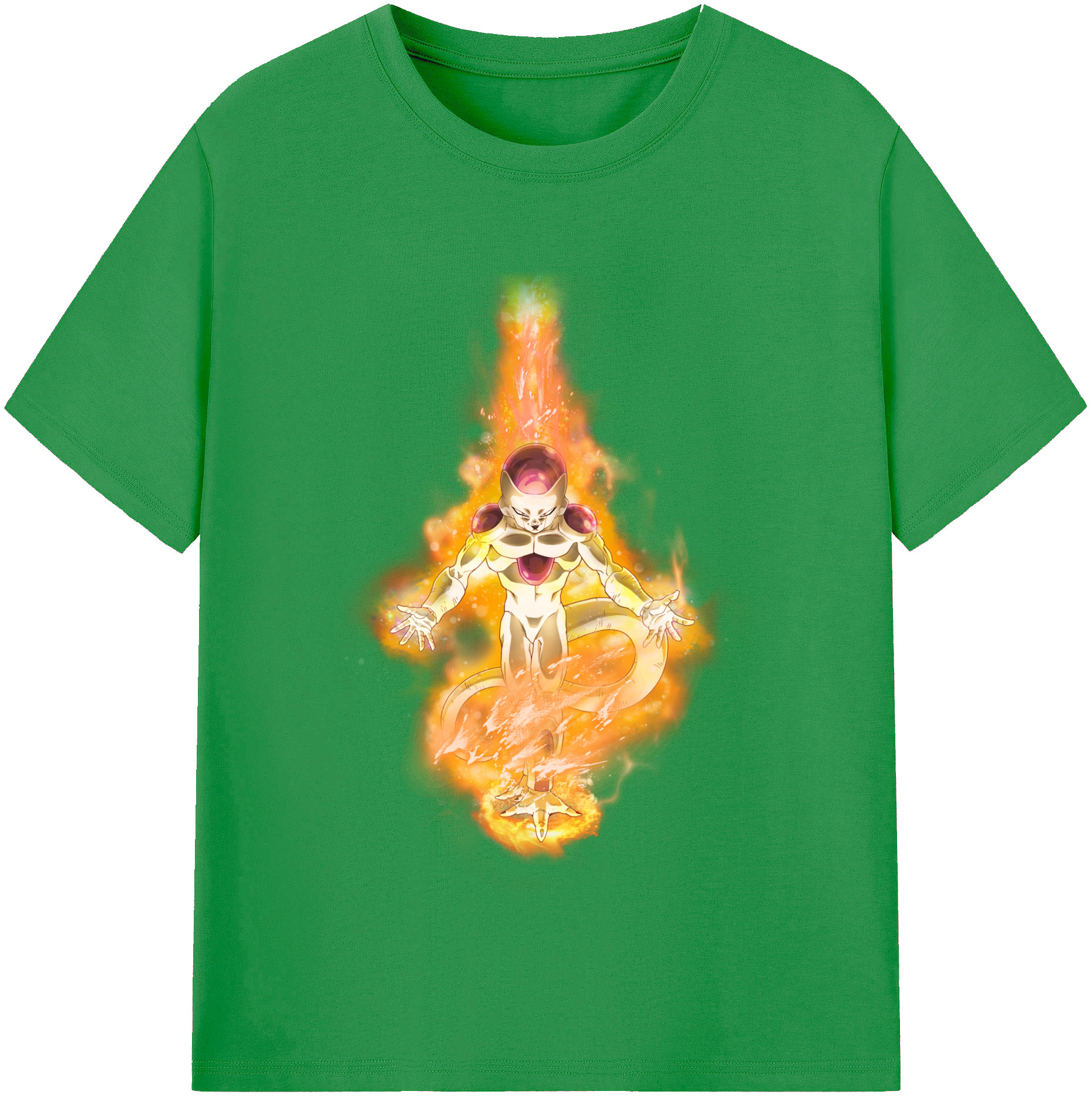 （画像用） ドラゴンボール フリーザ DRAGON BALL Frieza レディースカジュアルプリントTシャツ（綿100％）