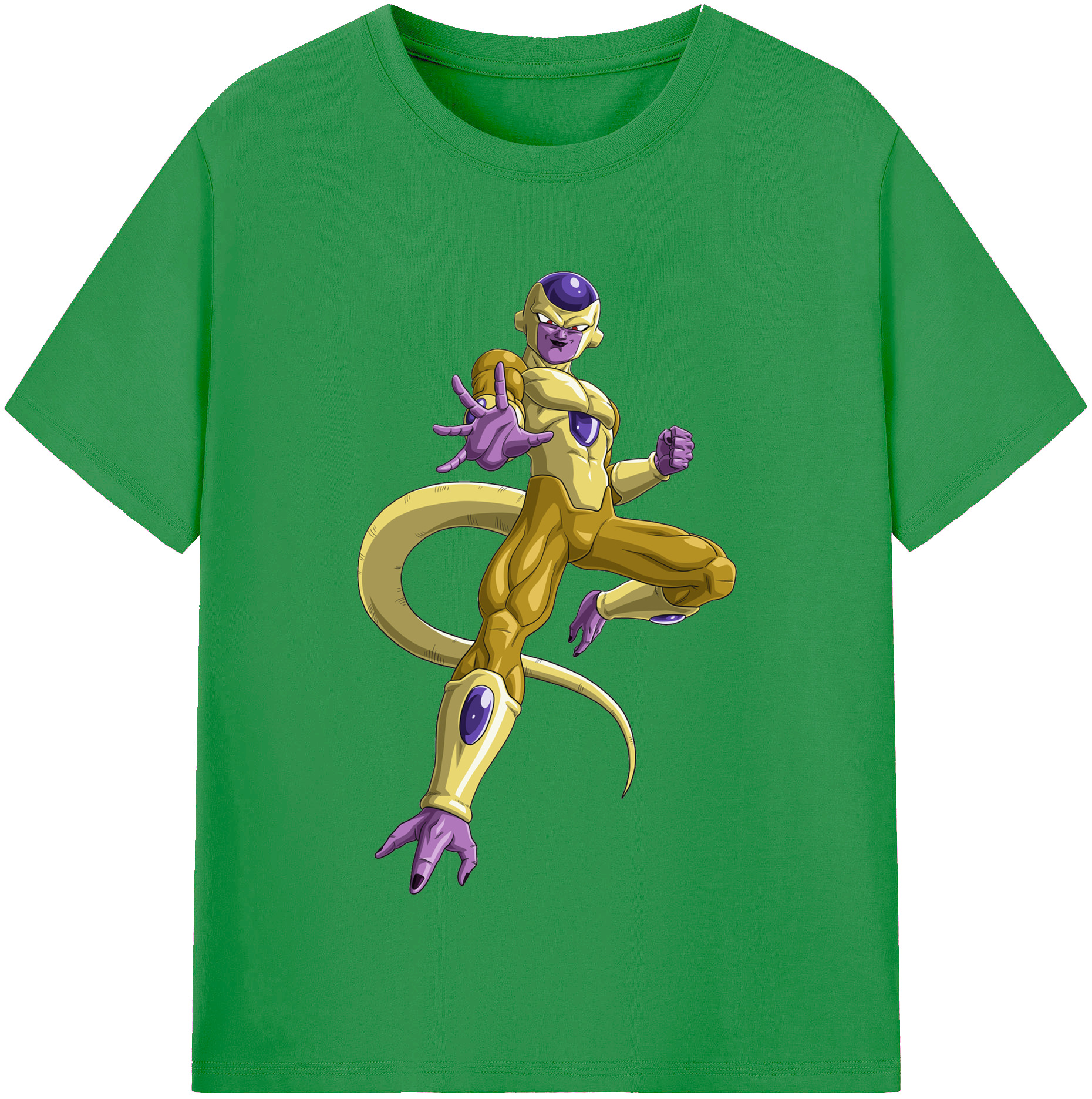 （画像用） ドラゴンボール フリーザ DRAGON BALL Frieza レディースカジュアルプリントTシャツ（綿100％）