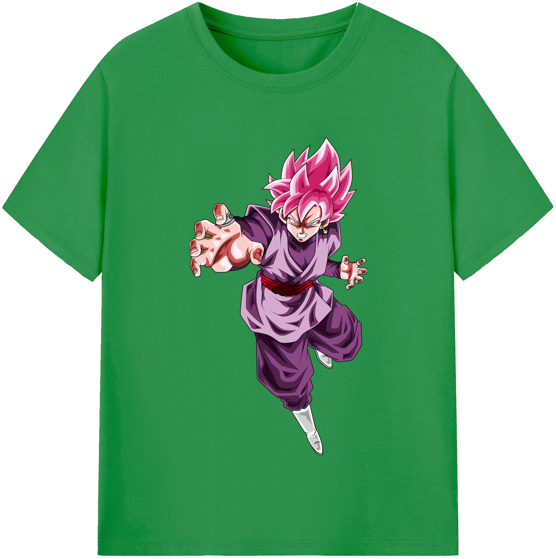 （画像用） ドラゴンボール ベジット DRAGON BALL Vegetto レディースカジュアルプリントTシャツ（綿100％）