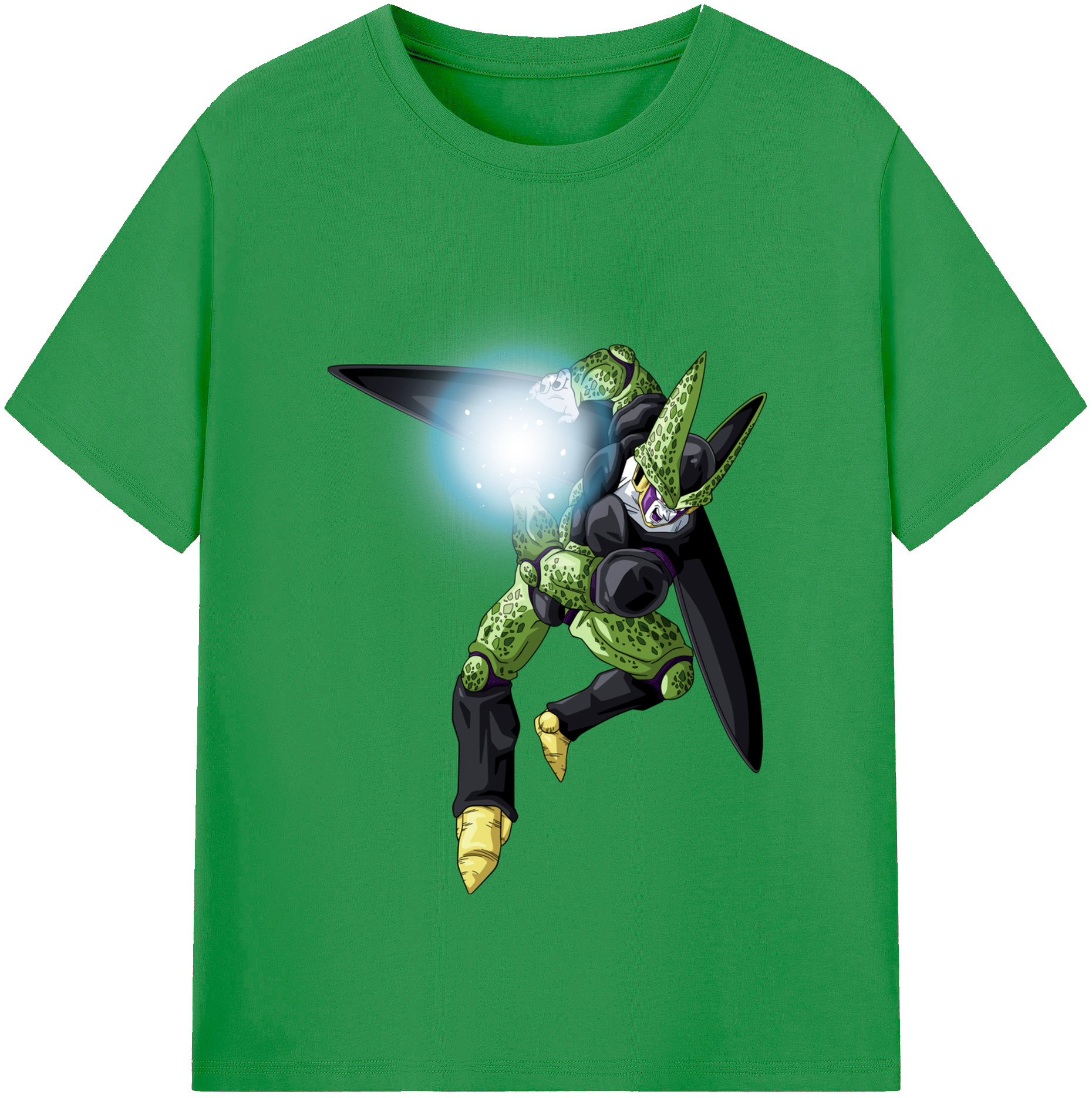 （画像用） ドラゴンボール セル DRAGON BALL Cell レディースカジュアルプリントTシャツ（綿100％）