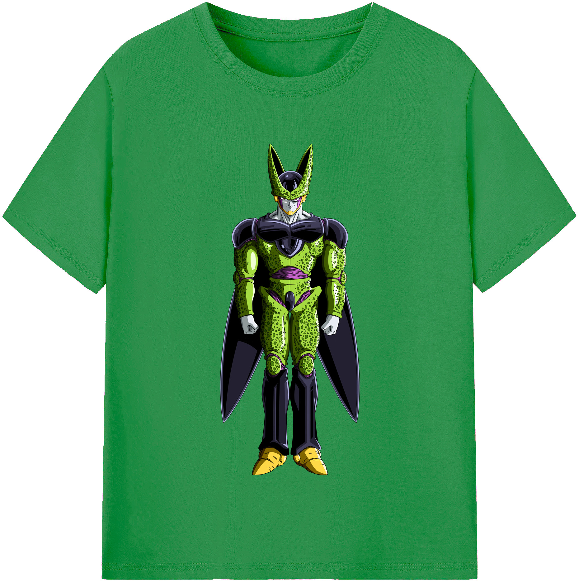 （画像用） ドラゴンボール セル DRAGON BALL Cell レディースカジュアルプリントTシャツ（綿100％）