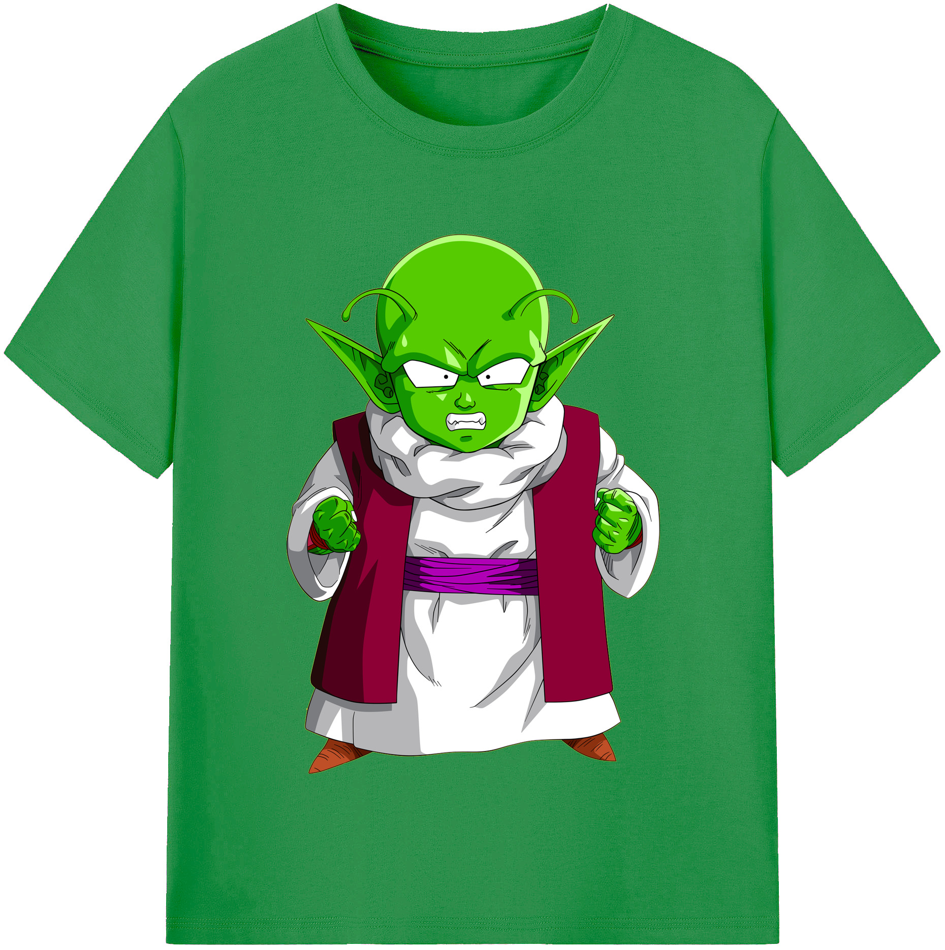 （画像用） ドラゴンボール ピッコロ DRAGON BALL Piccolo レディースカジュアルプリントTシャツ（綿100％）