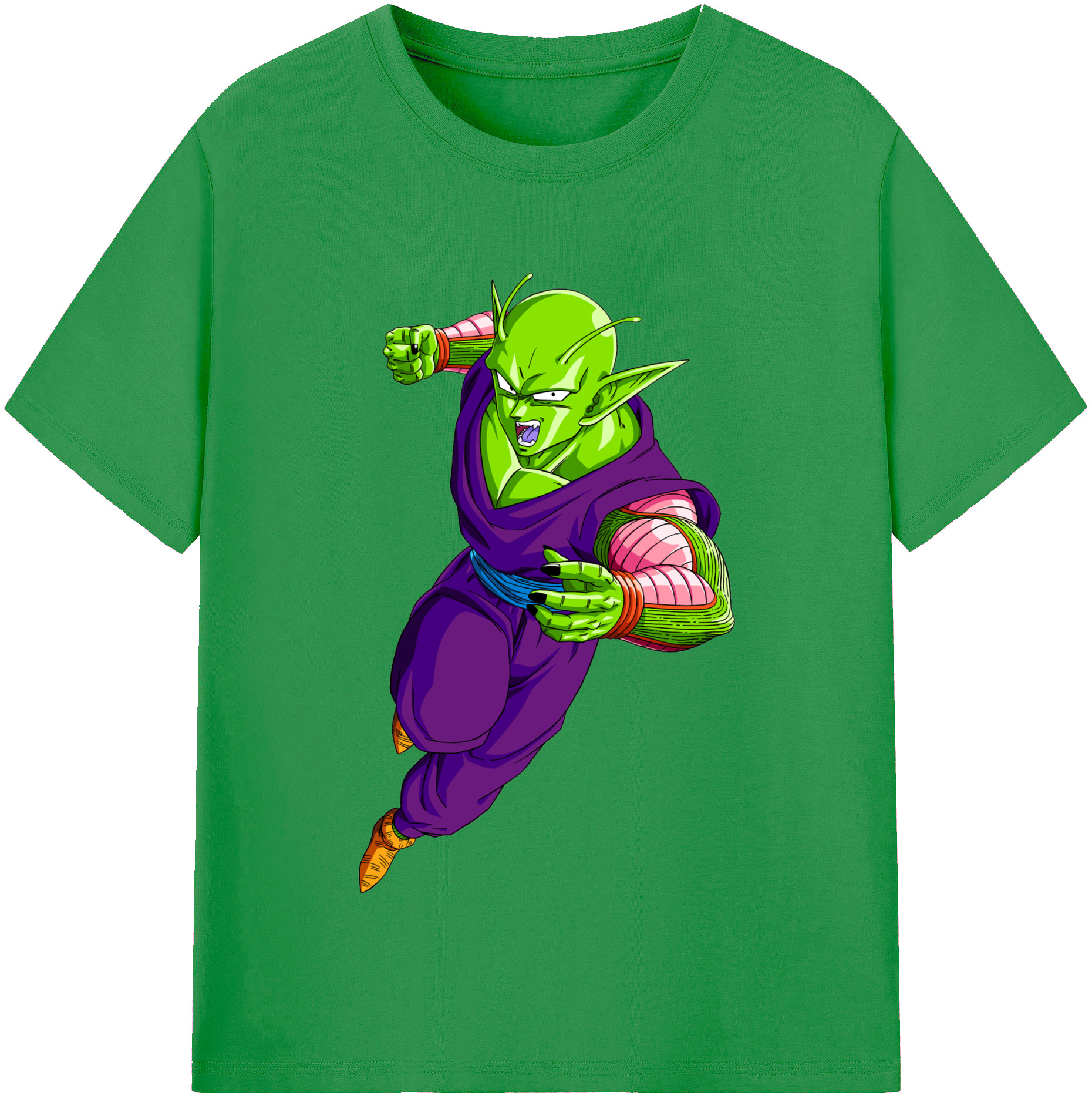（画像用） ドラゴンボール ピッコロ DRAGON BALL Piccolo レディースカジュアルプリントTシャツ（綿100％）