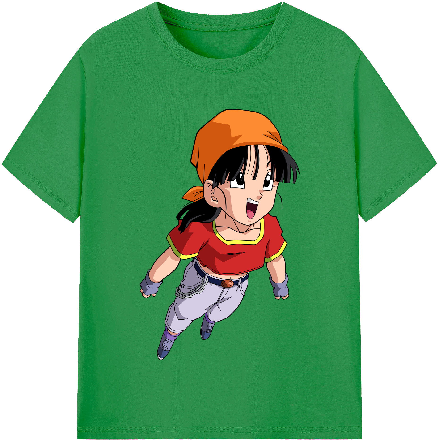 （画像用） ドラゴンボール パン DRAGON BALL Pan レディースカジュアルプリントTシャツ（綿100％）