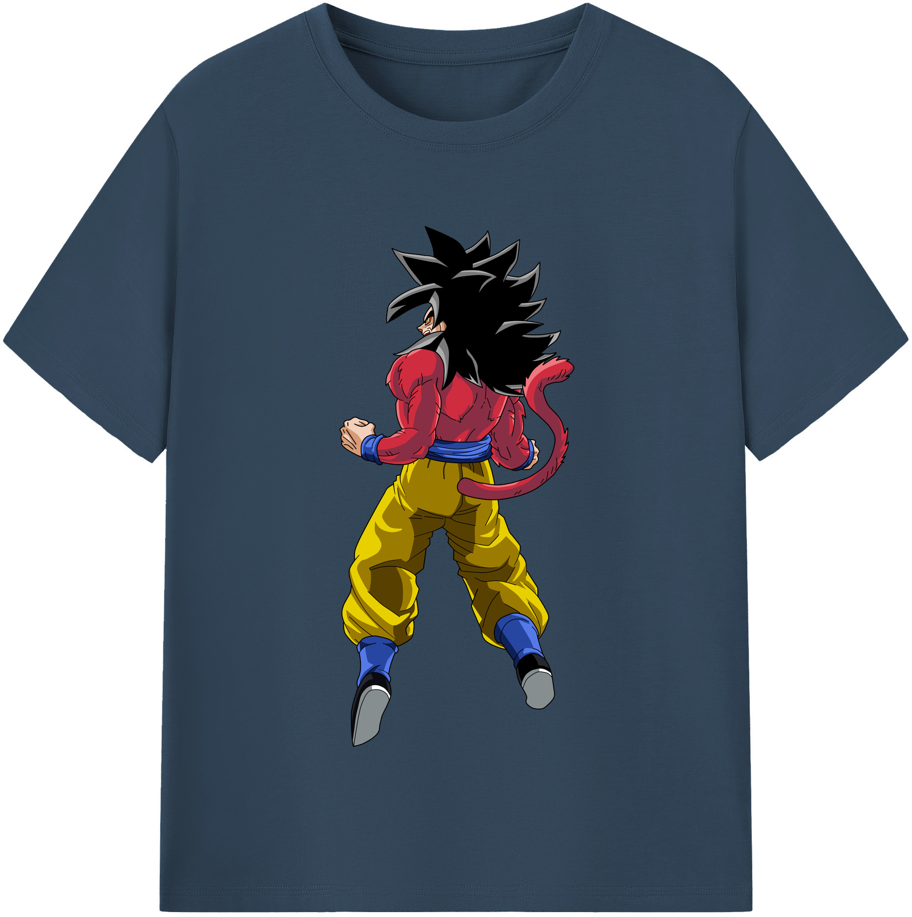 （画像用） ドラゴンボール 孫悟空（そん ごくう）Son Goku カカロット DRAGON BALL Kakarotto レディースカジュアルプリントTシャツ（綿100％）