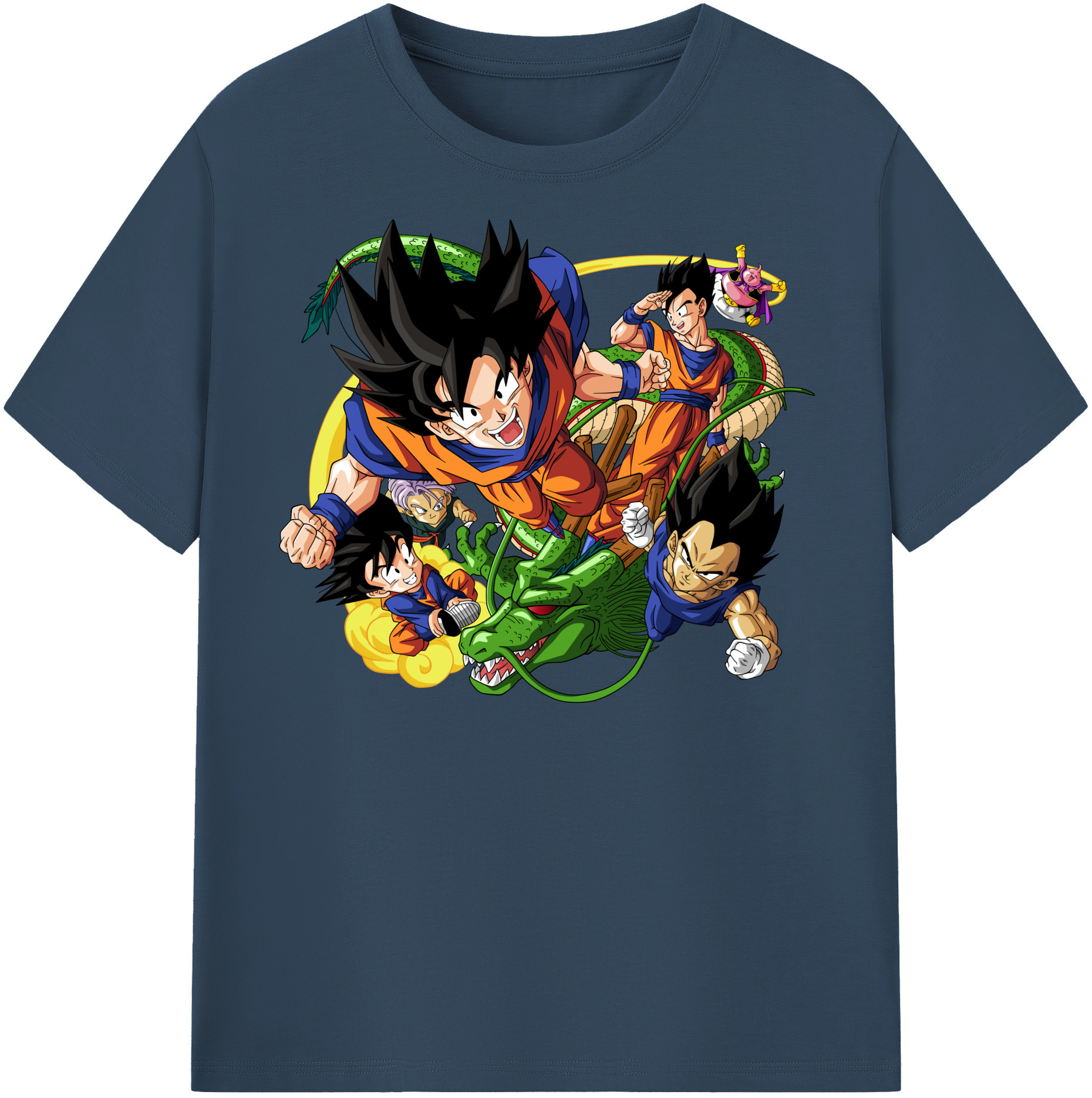 （画像用） ドラゴンボール DRAGON BALL レディースカジュアルプリントTシャツ（綿100％）