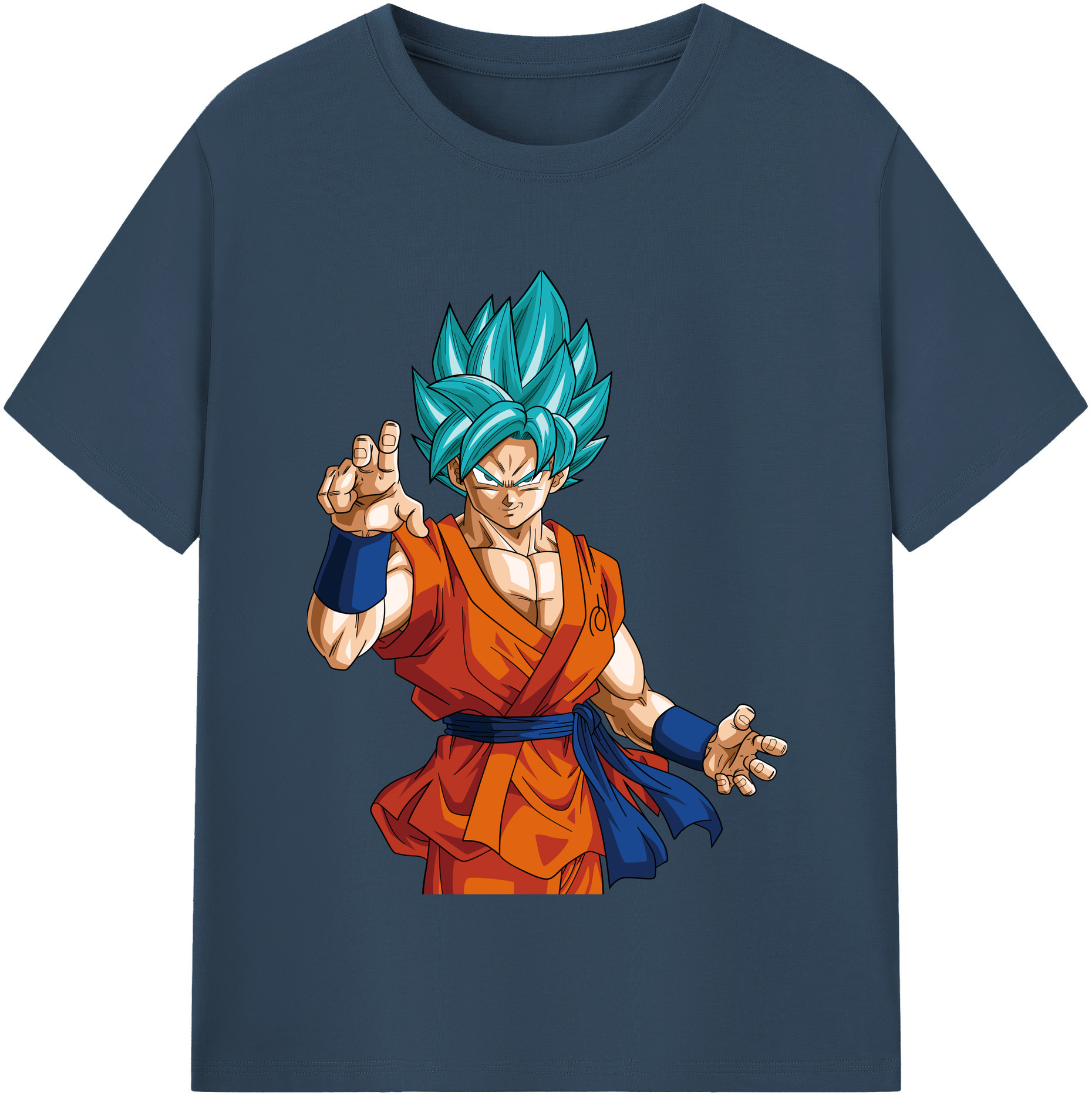 （画像用） ドラゴンボール 孫悟空（そん ごくう）Son Goku カカロット DRAGON BALL Kakarotto レディースカジュアルプリントTシャツ（綿100％）