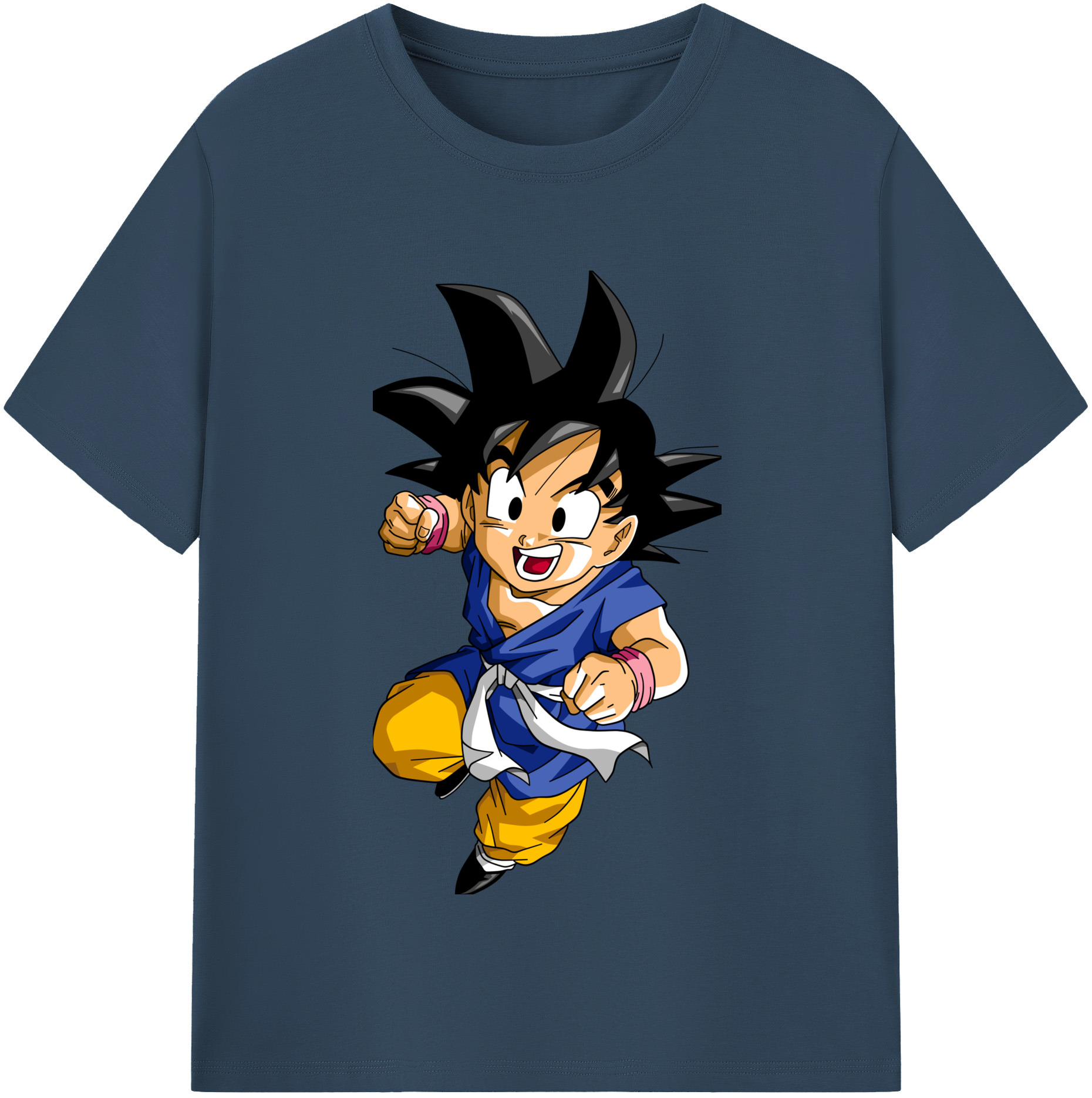 （画像用） ドラゴンボール 孫悟天 そん ごてん DRAGON BALL Son Goten レディースカジュアルプリントTシャツ（綿100％）