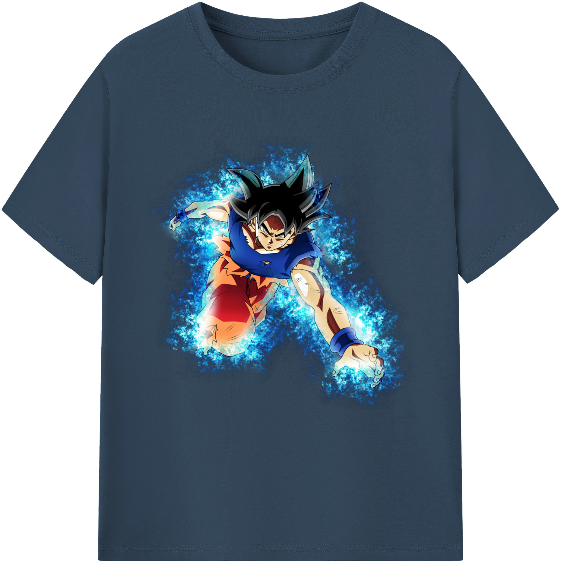（画像用） ドラゴンボール 孫悟空（そん ごくう）Son Goku カカロット DRAGON BALL Kakarotto レディースカジュアルプリントTシャツ（綿100％）
