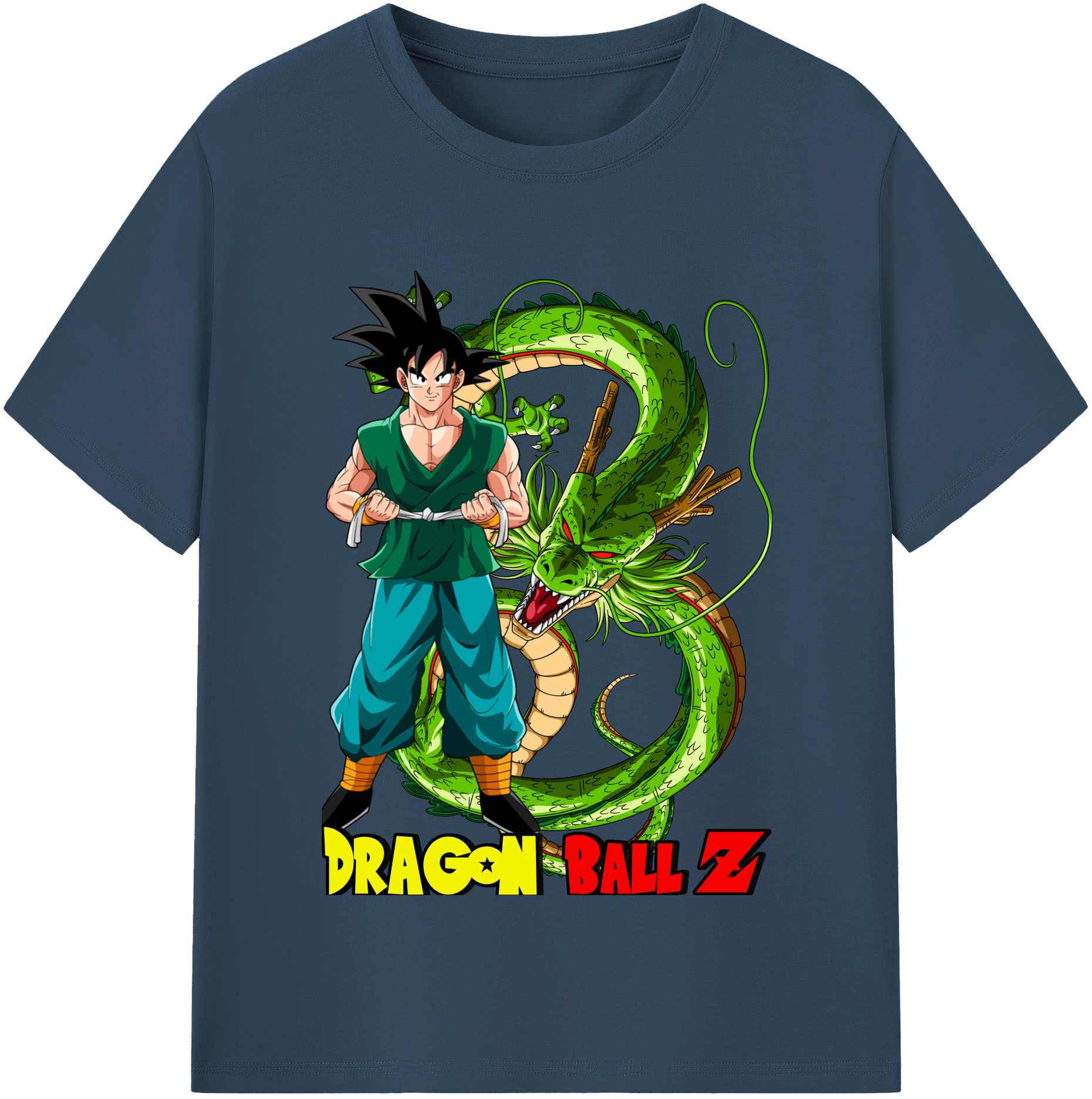（画像用） ドラゴンボール 孫悟空（そん ごくう）Son Goku カカロット DRAGON BALL Kakarotto レディースカジュアルプリントTシャツ（綿100％）