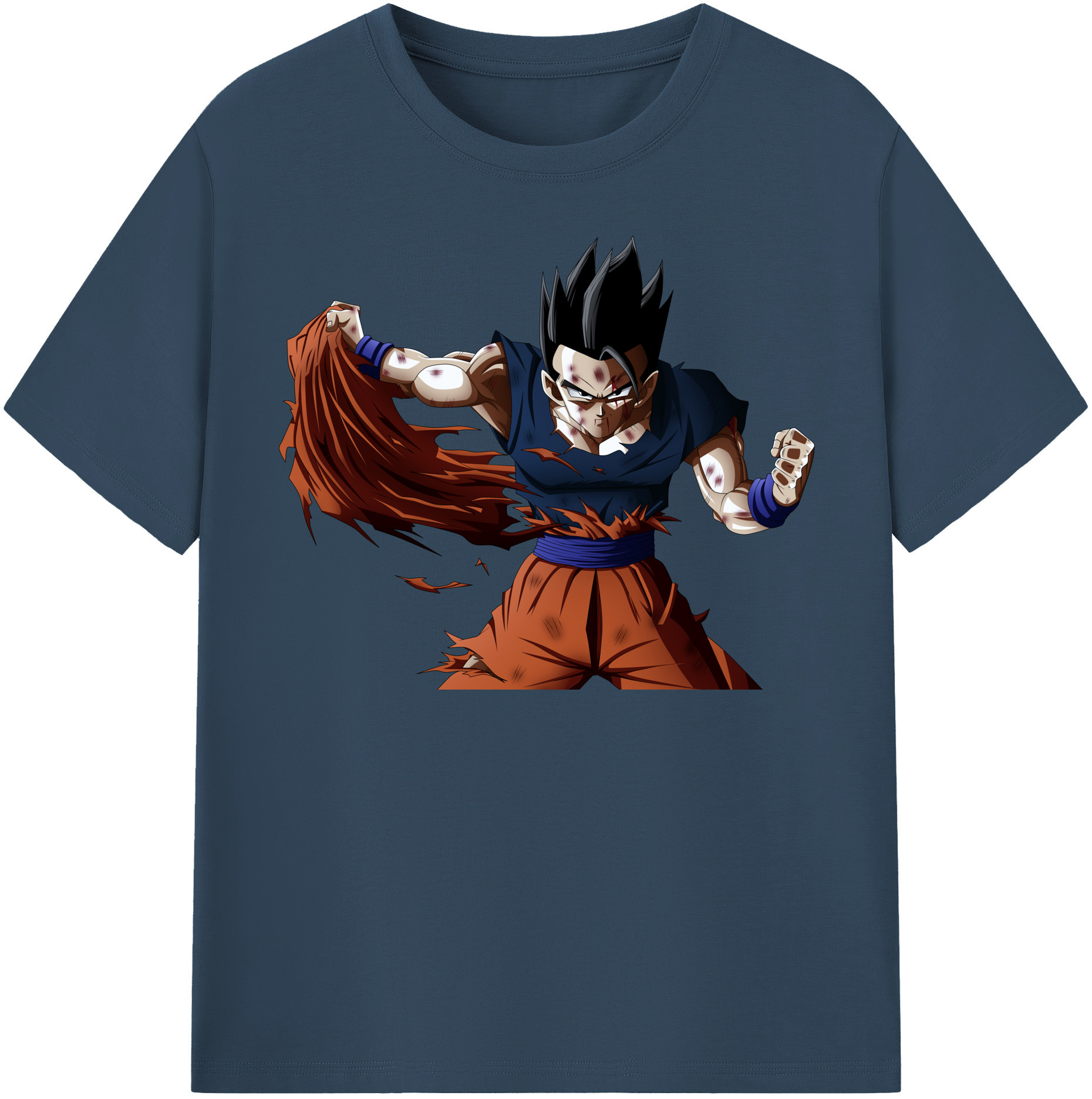 （画像用） ドラゴンボール ベジータ四世（Bejīta Yonsei）DRAGON BALL Vegeta IV レディースカジュアルプリントTシャツ（綿100％）