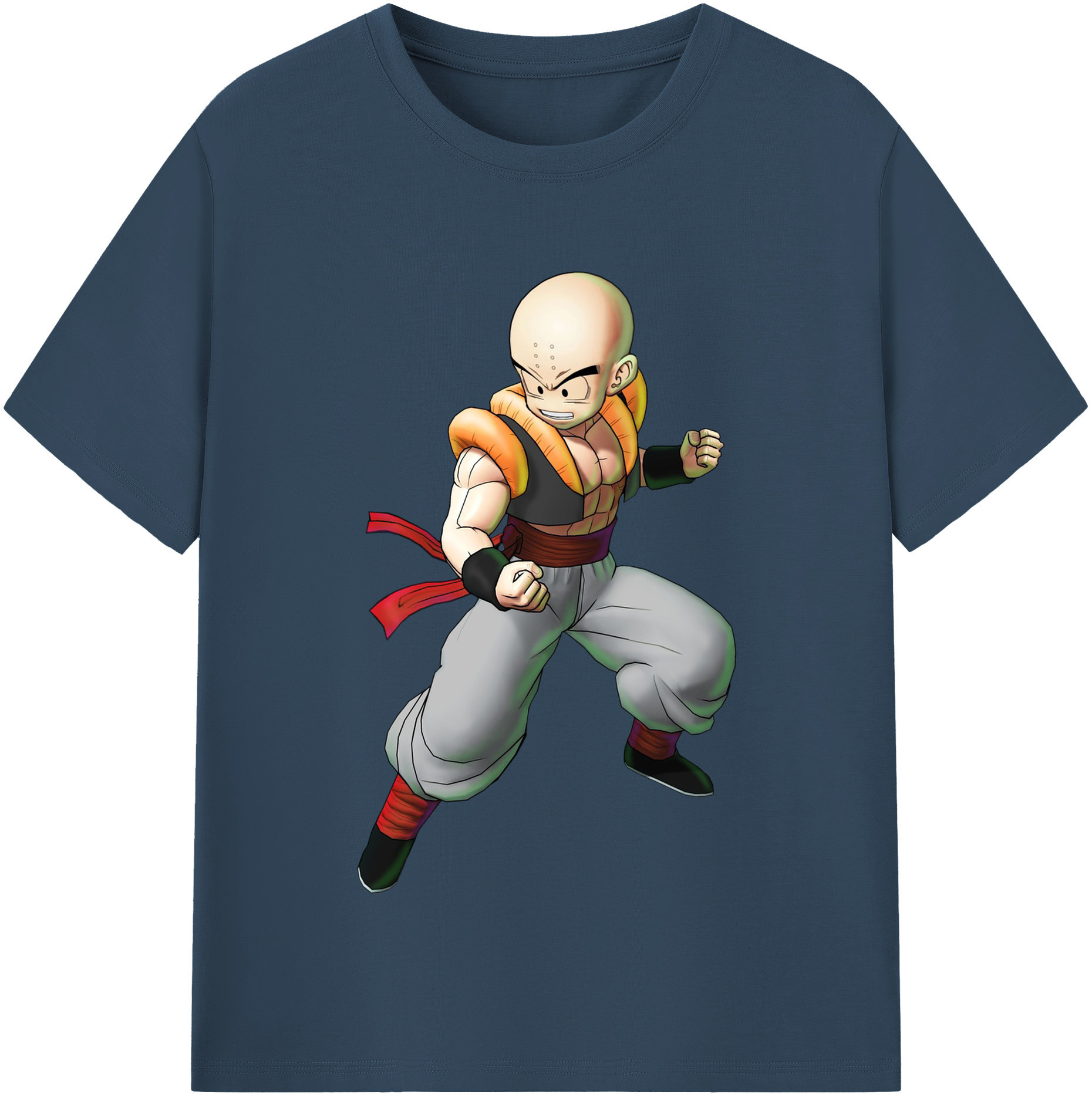 （画像用） ドラゴンボール クリリン DRAGON BALL krillin レディースカジュアルプリントTシャツ（綿100％）