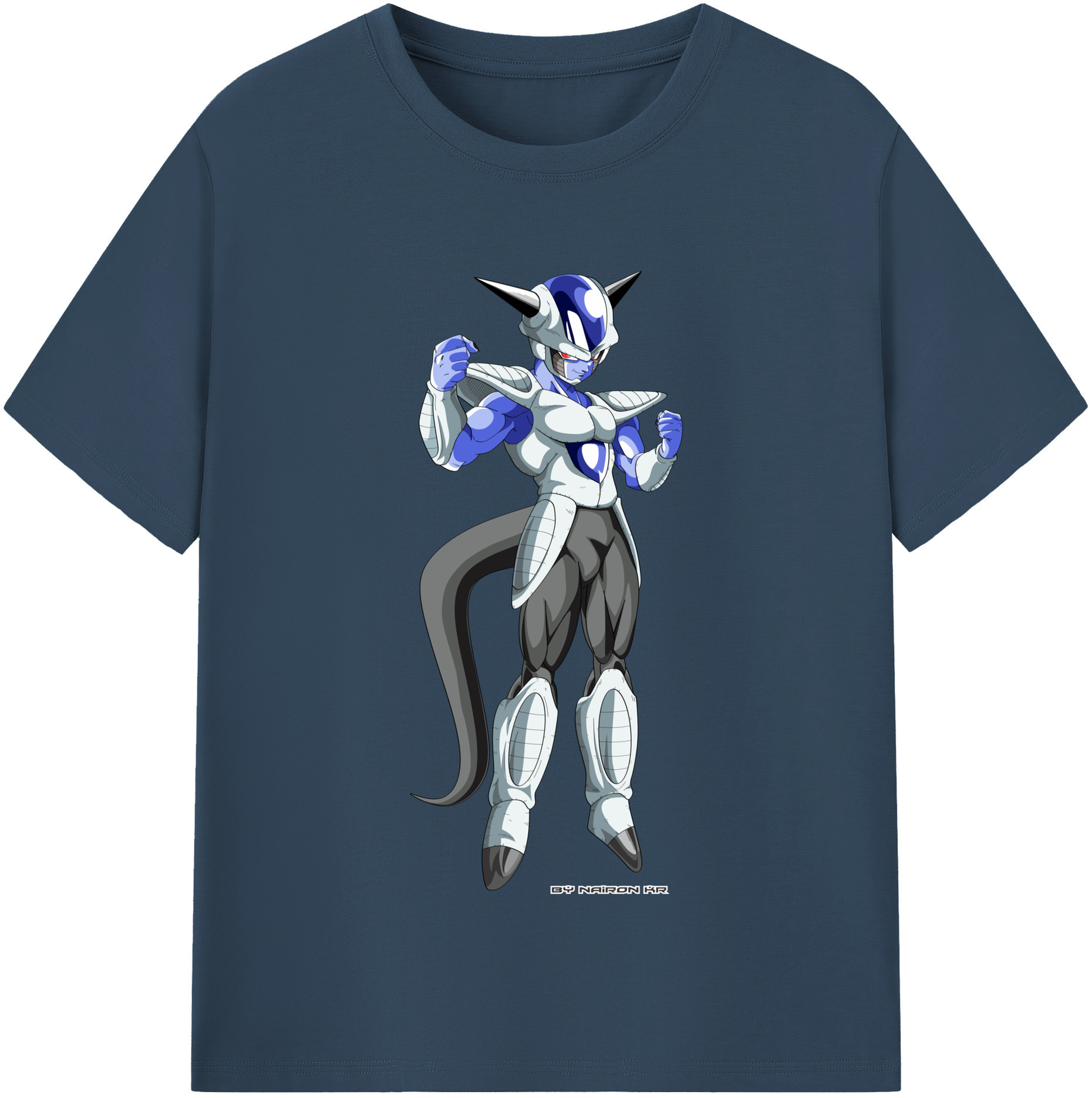（画像用） ドラゴンボール フリーザ DRAGON BALL Frieza レディースカジュアルプリントTシャツ（綿100％）