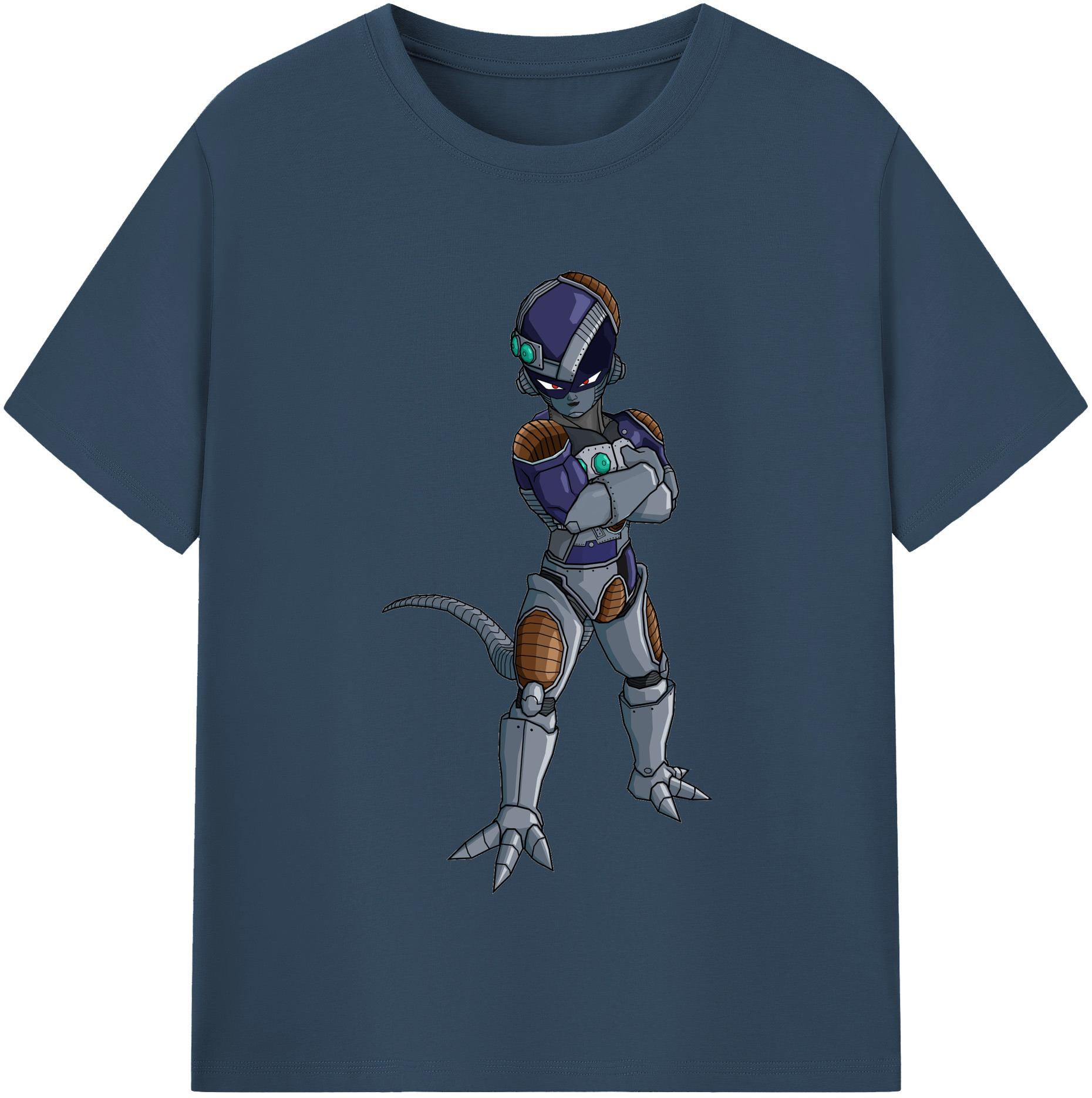 （画像用） ドラゴンボール フリーザ DRAGON BALL Frieza レディースカジュアルプリントTシャツ（綿100％）